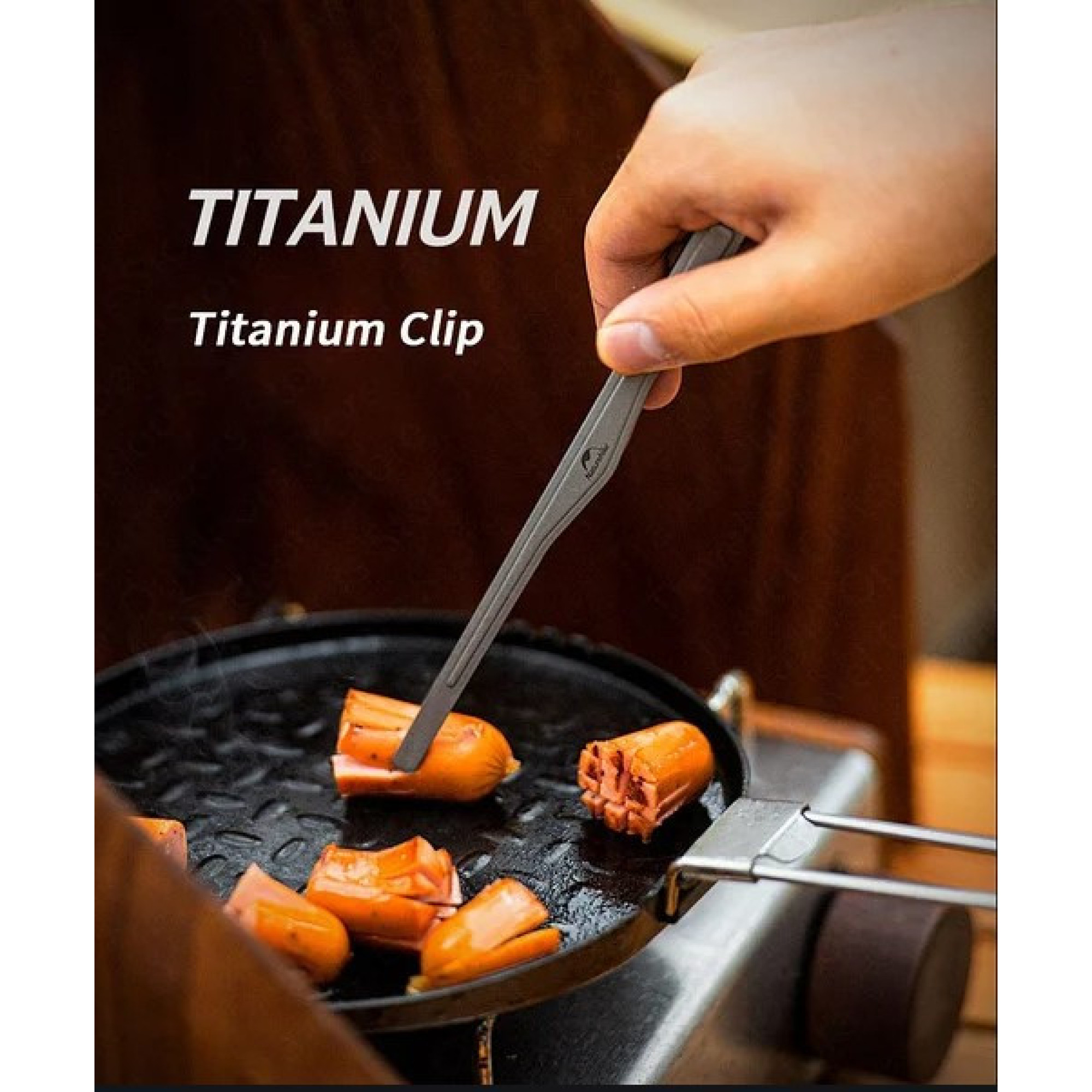 Титанові щипці для гриля Naturehike NH20SK002 - 1 - Robinzon.ua