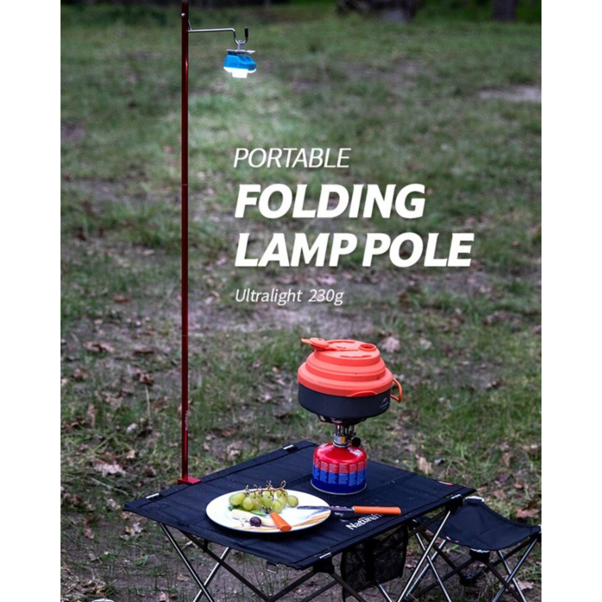 Стійка-тримач для ліхтаря Naturehike червоний NH19PJ003 - 4 - Robinzon.ua