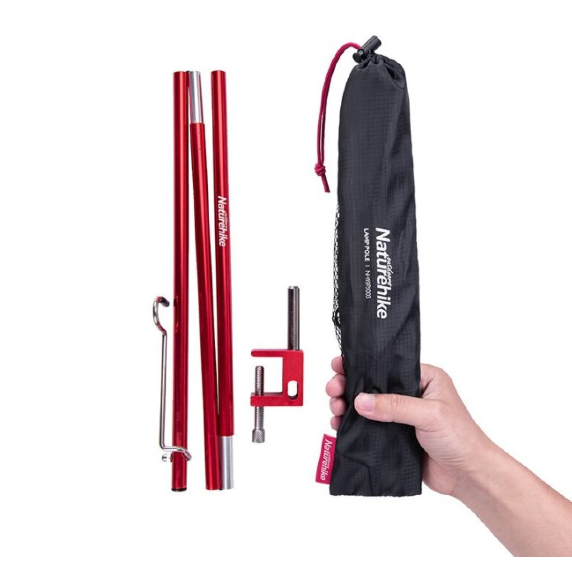 Стійка-тримач для ліхтаря Naturehike червоний NH19PJ003 - Robinzon.ua