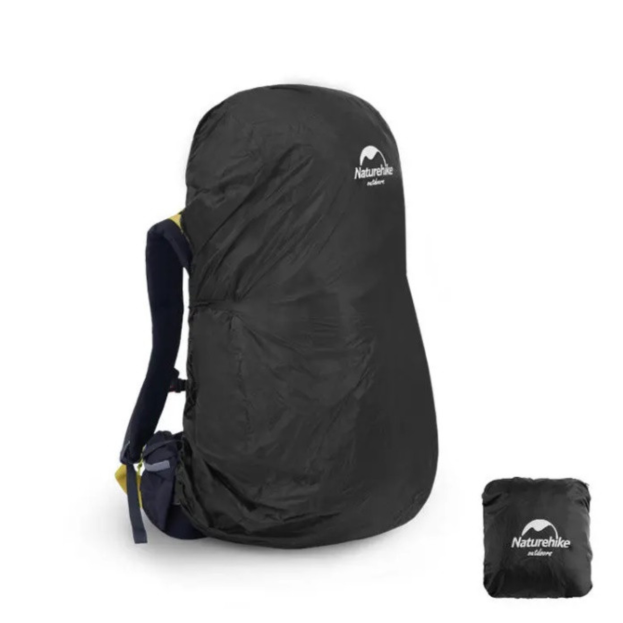 Чехол на рюкзак Naturehike размер М черный NH19PJ041. - 2 - Robinzon.ua