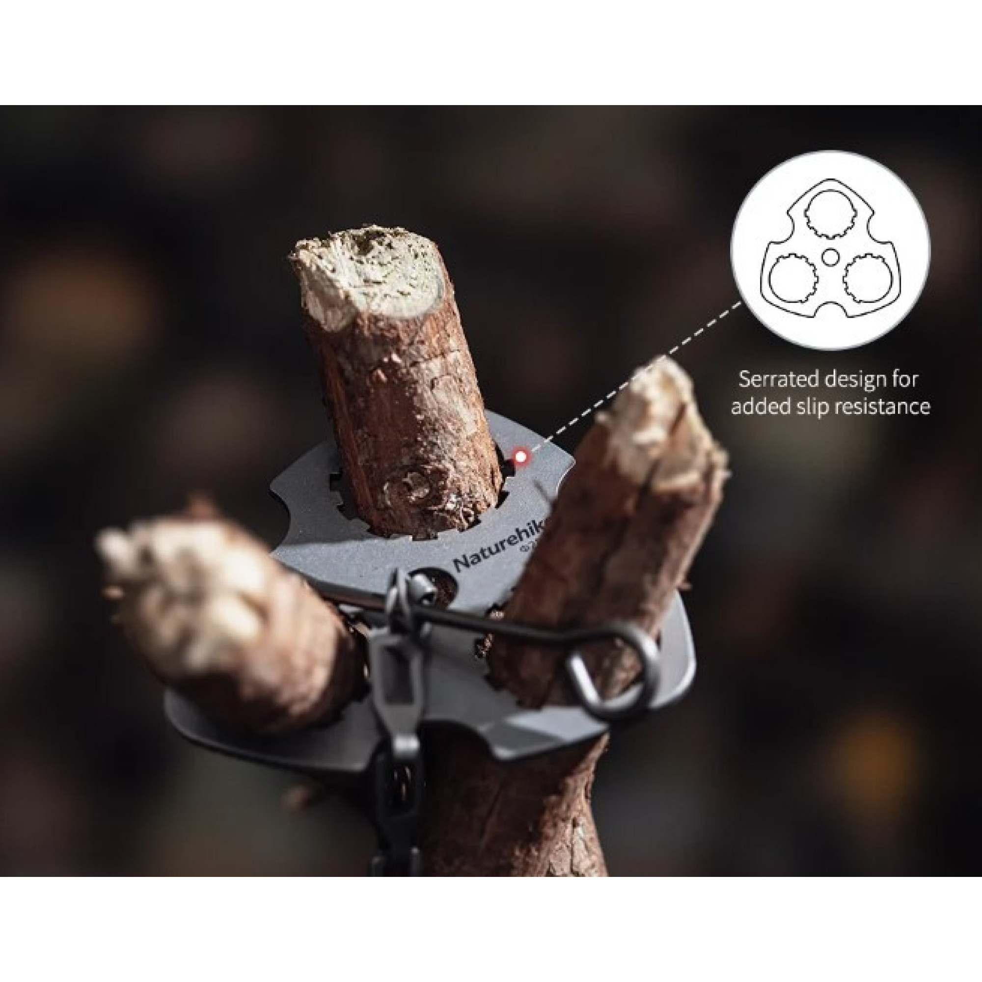 Титанова тринога для котла Naturehike NH21SK003 - 4 - Robinzon.ua