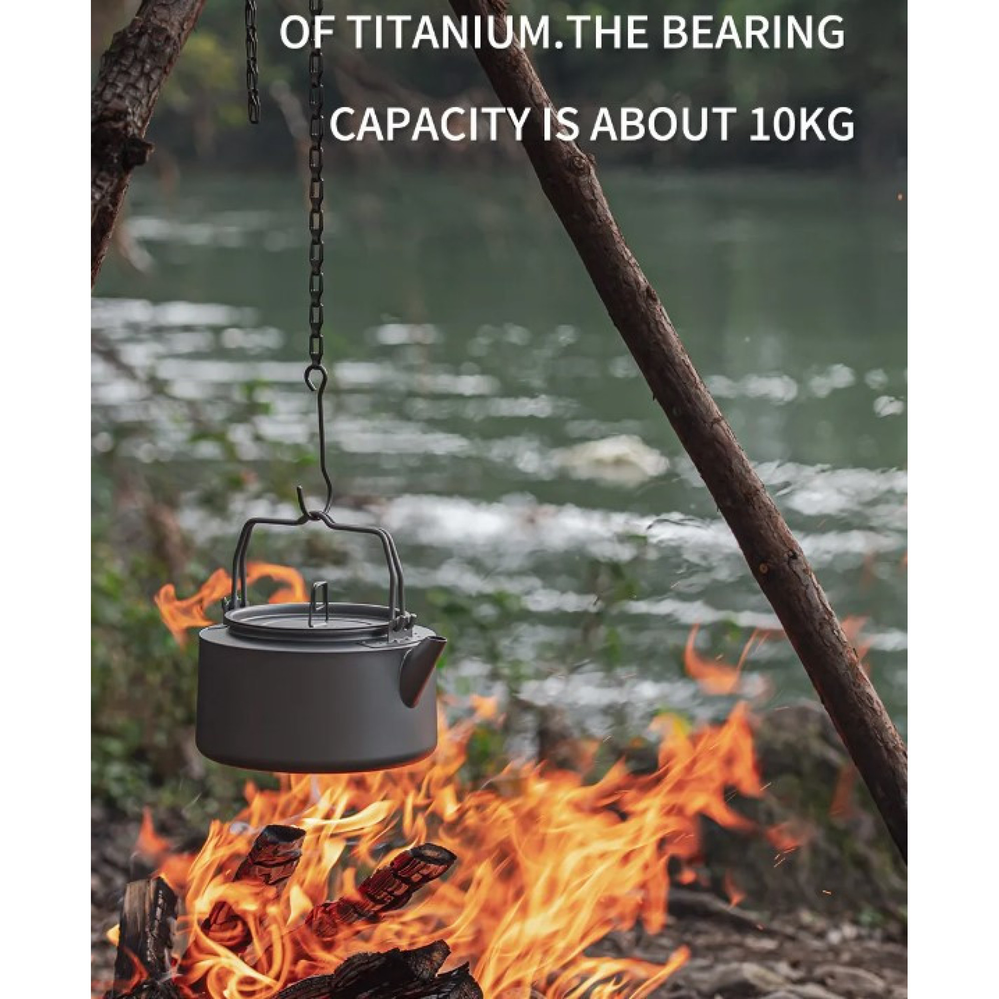 Титанова тринога для котла Naturehike NH21SK003 - 5 - Robinzon.ua