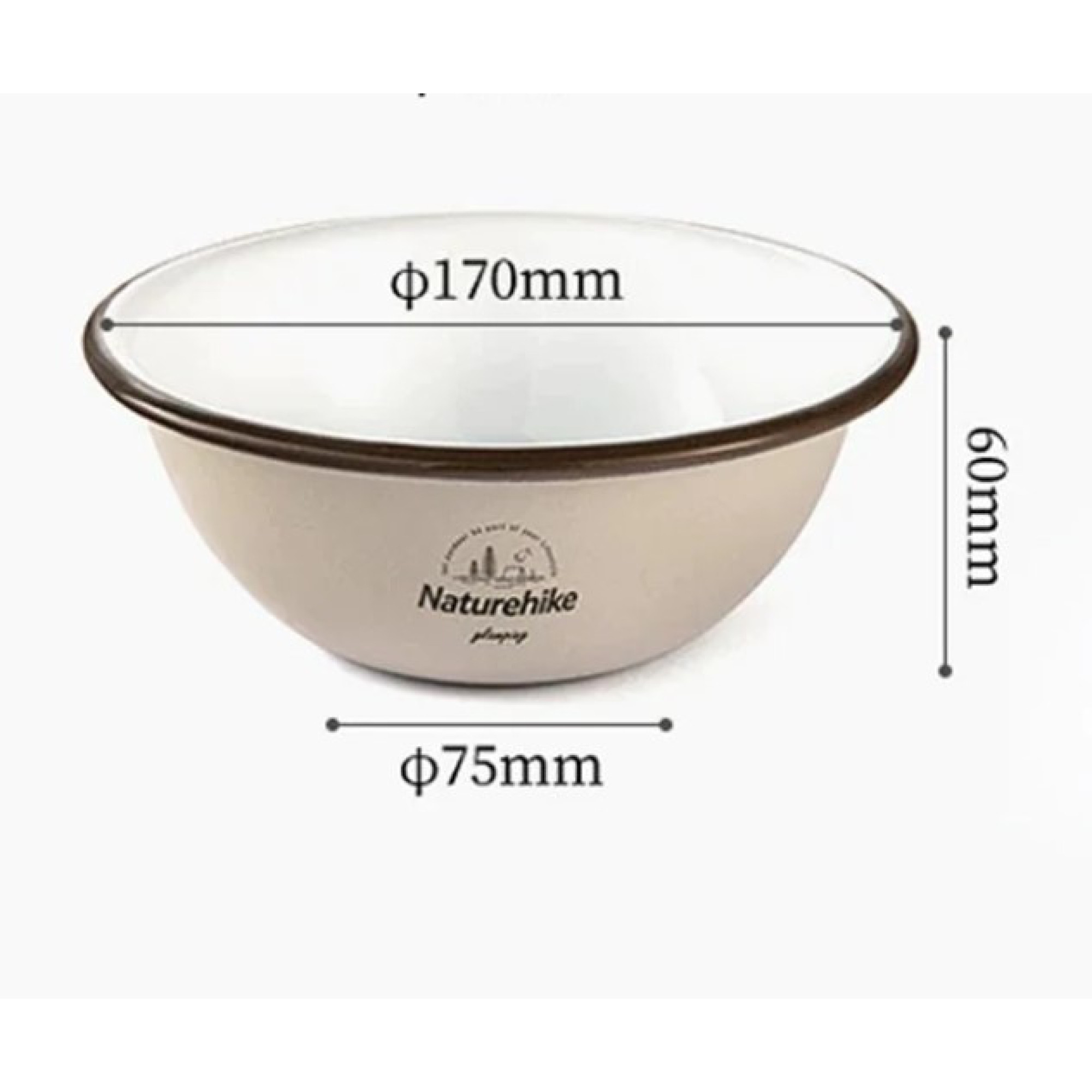 Миска эмалированная Naturehike NH20SJ030. - 2 - Robinzon.ua