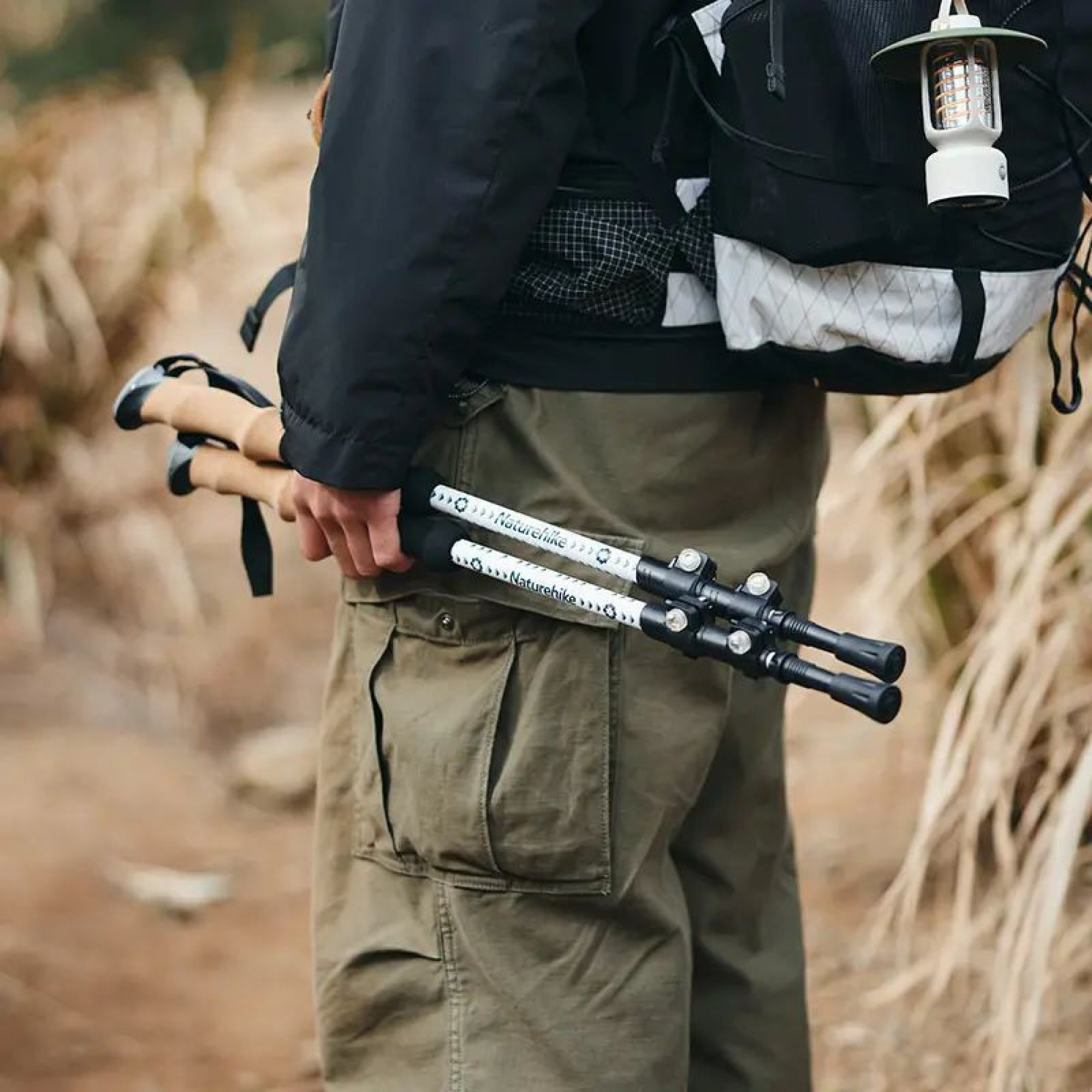 Треккинговые палки Naturehike белые CNH22DS002, (цена за пару). - 2 - Robinzon.ua