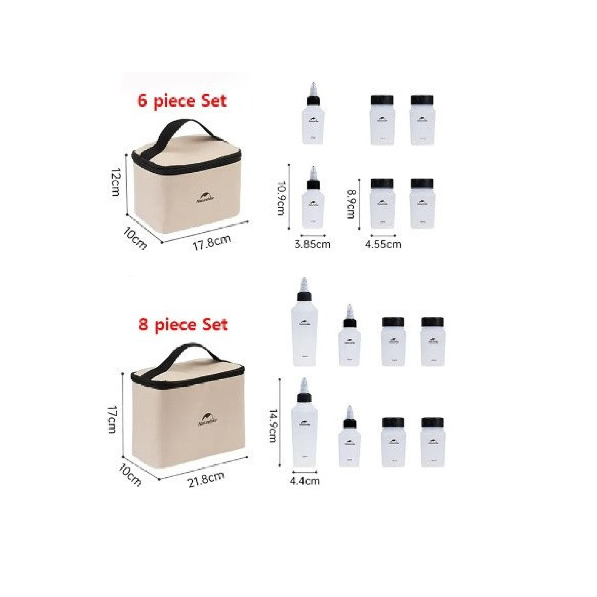 Набір для спецій Naturehike на 8 ємностей CNH22CJ043 - 4 - Robinzon.ua