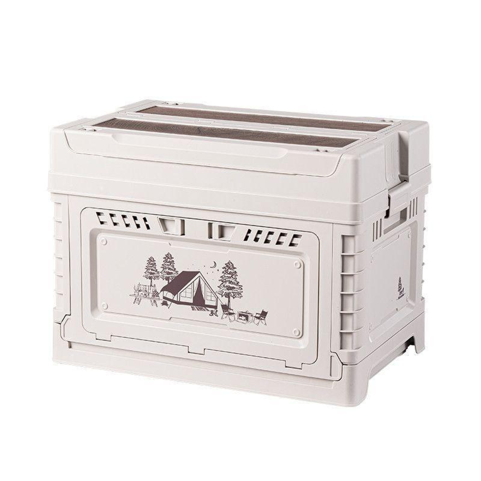 Складаний контейнер Naturehike 50 л світло-сірий CNH22SN019 - 4 - Robinzon.ua