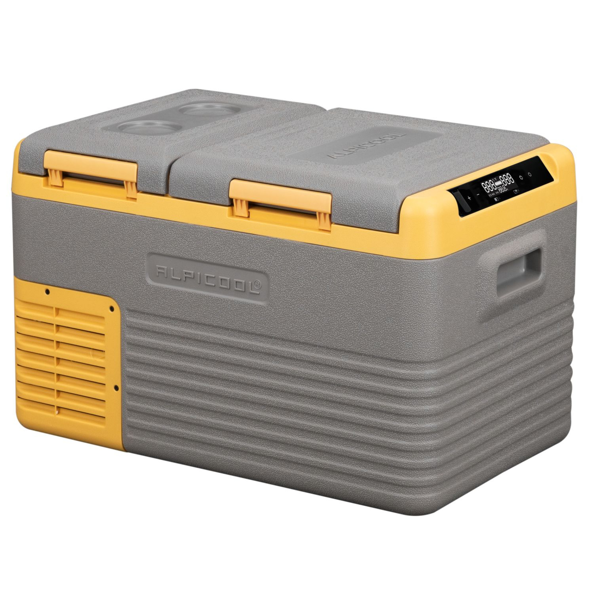 Компресорний автохолодильник Alpicool CLS35 (25 літрів). Двокамерний. До -20℃, живлення 12, 24, 220 вольт - Robinzon.ua