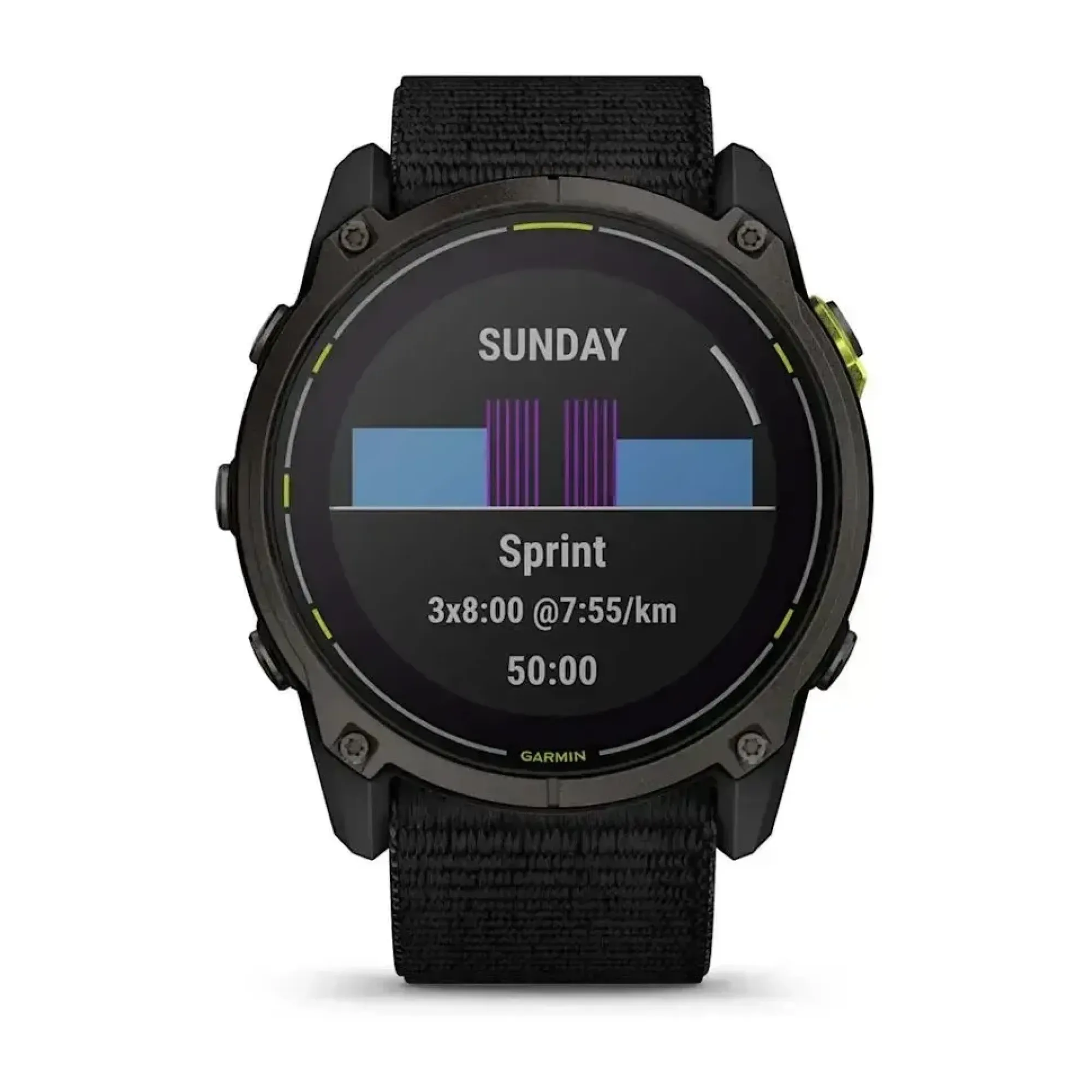 Смарт-часы Garmin Enduro 3 с черным нейлоновым ремешком UltraFit - 6 - Robinzon.ua