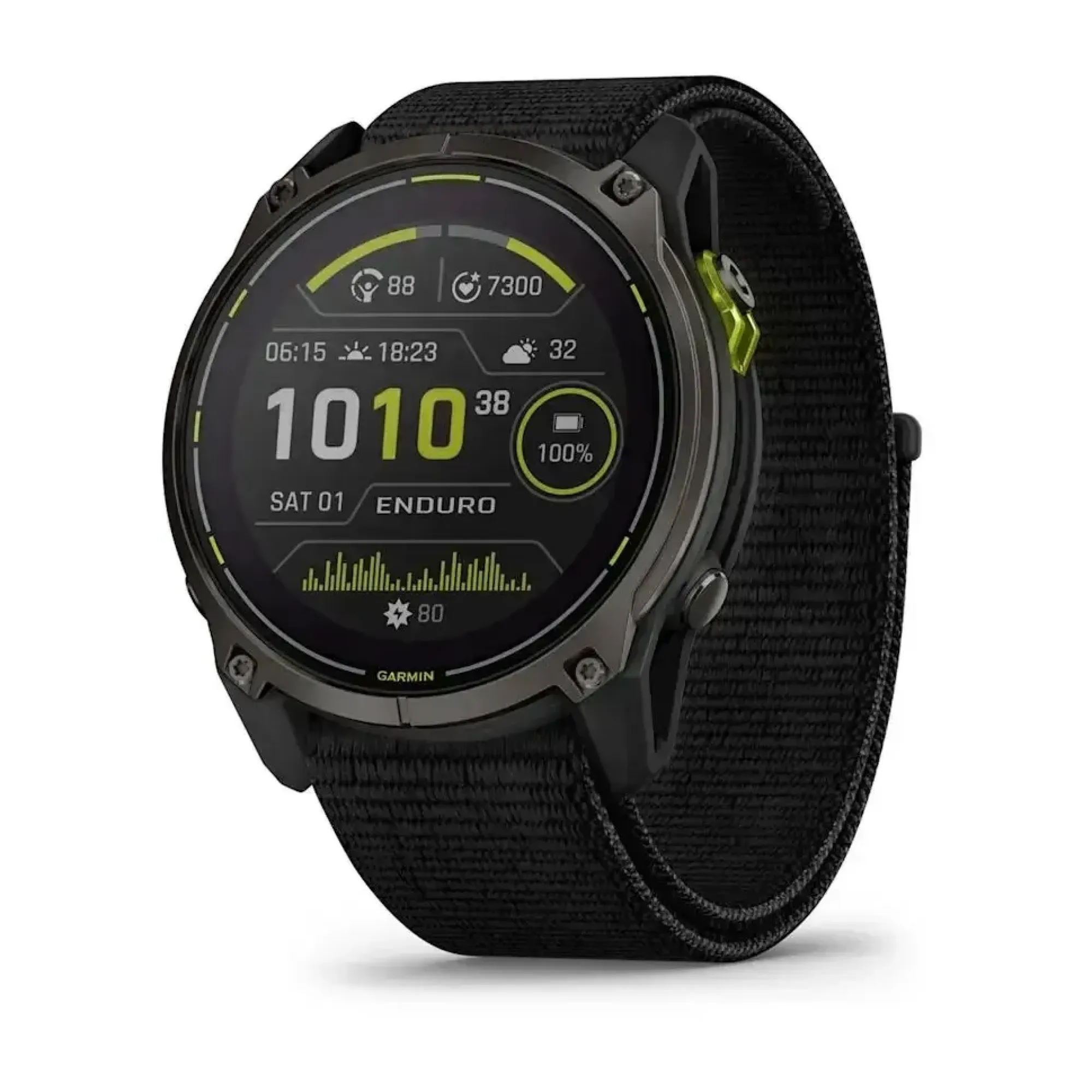 Смарт-часы Garmin Enduro 3 с черным нейлоновым ремешком UltraFit - Robinzon.ua