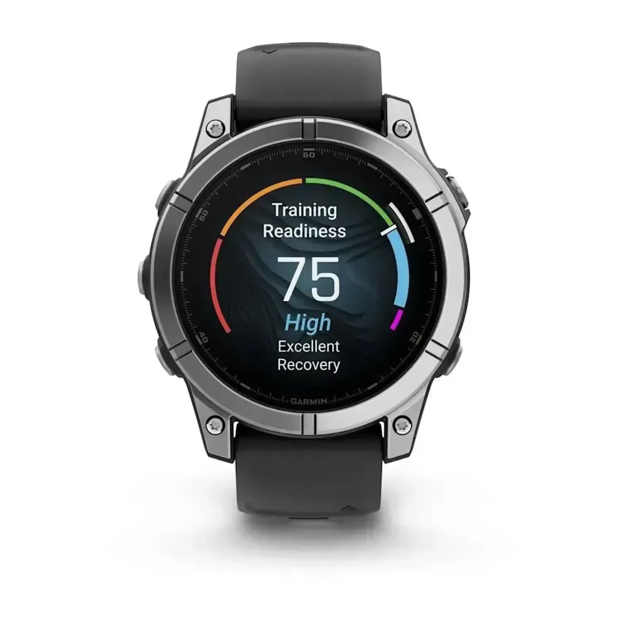 Смарт-годинник Garmin Fenix E – 47 мм, AMOLED, нержавіюча сталь з чорним силіконовим ремінцем - 7 - Robinzon.ua