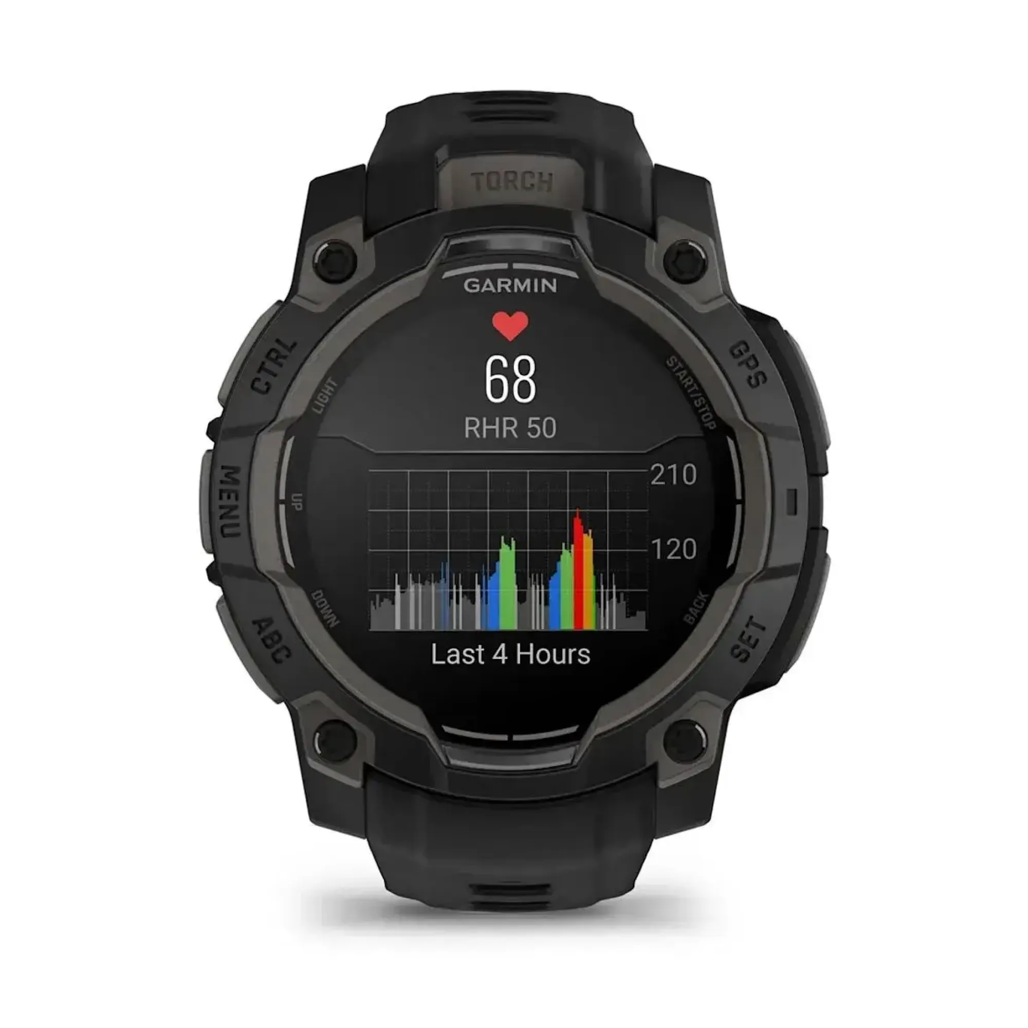 Смарт-часы Garmin Instinct 3 (45 мм) AMOLED черные - 6 - Robinzon.ua