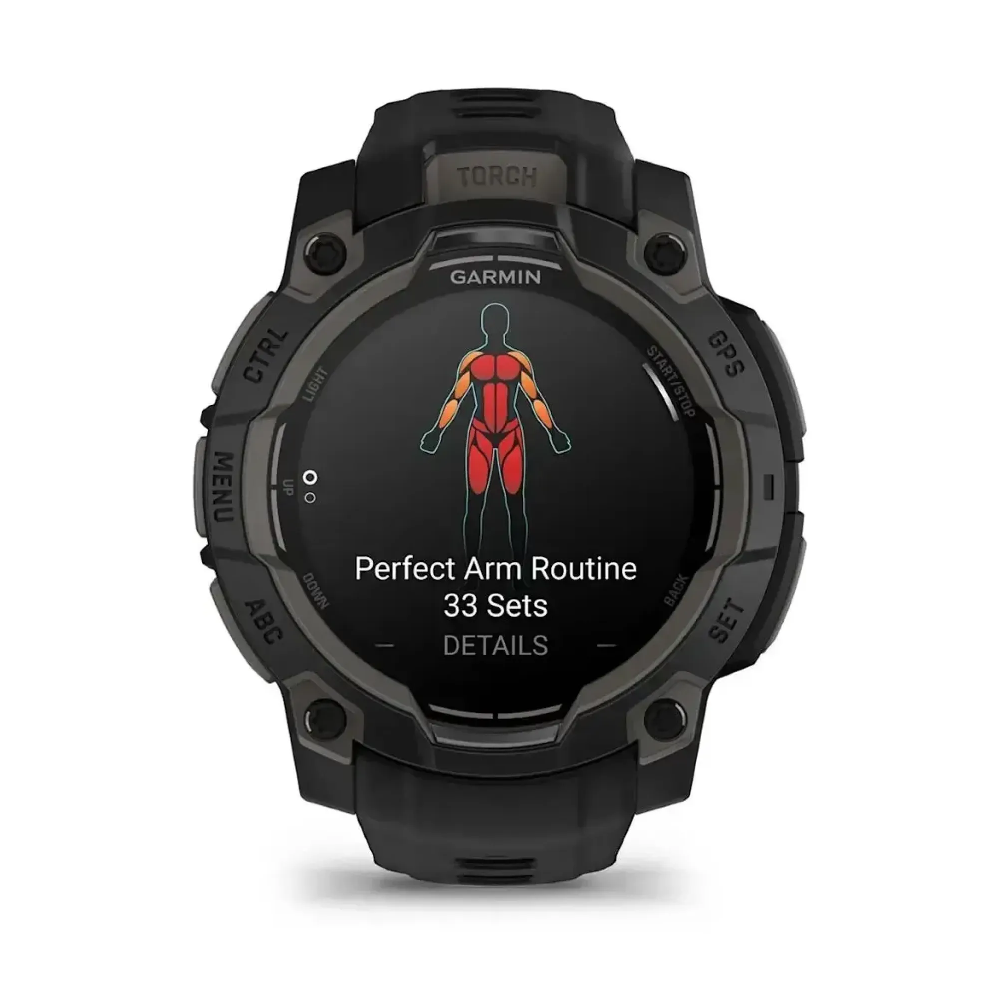 Смарт-часы Garmin Instinct 3 (45 мм) AMOLED черные - 3 - Robinzon.ua