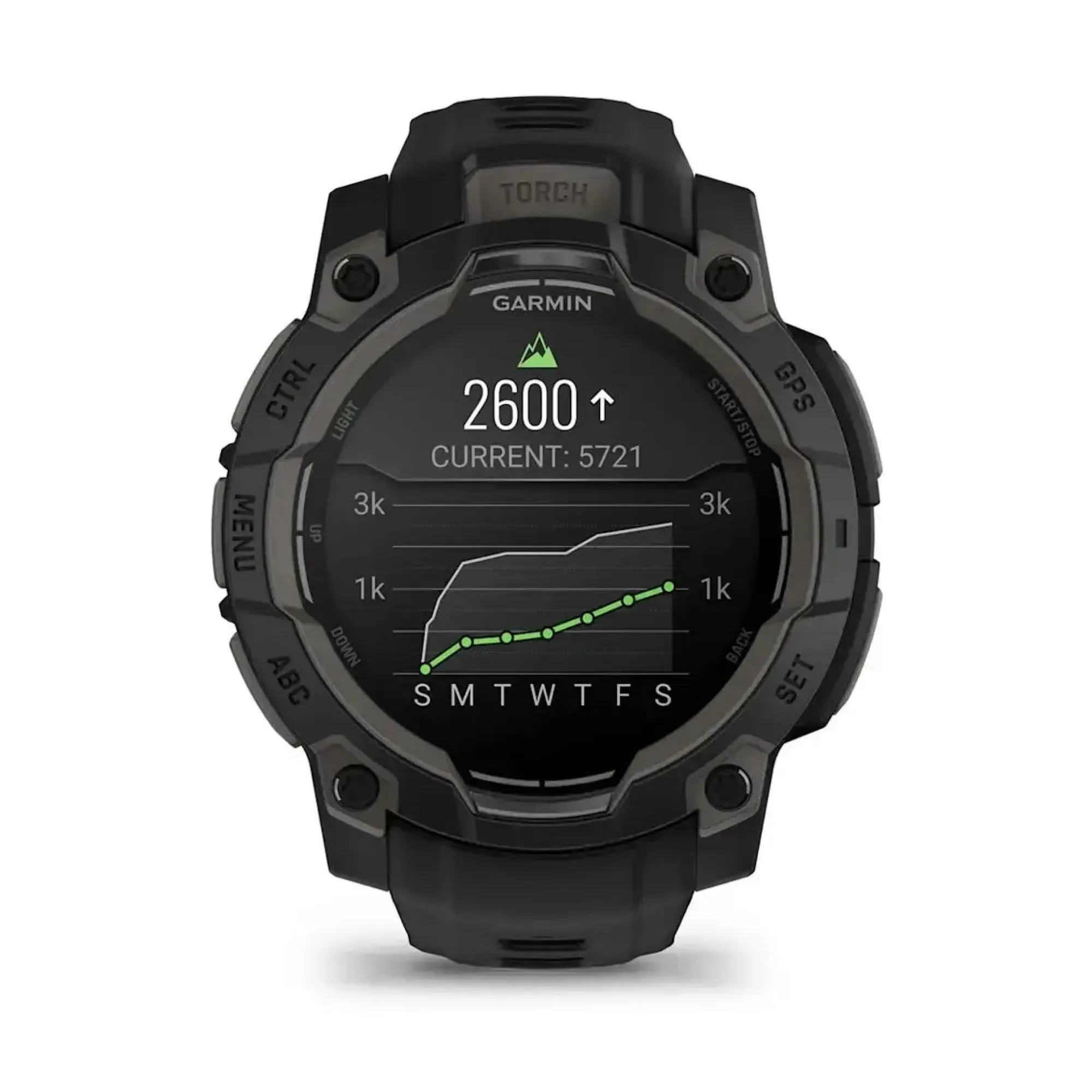 Смарт-часы Garmin Instinct 3 (45 мм) AMOLED черные - 8 - Robinzon.ua