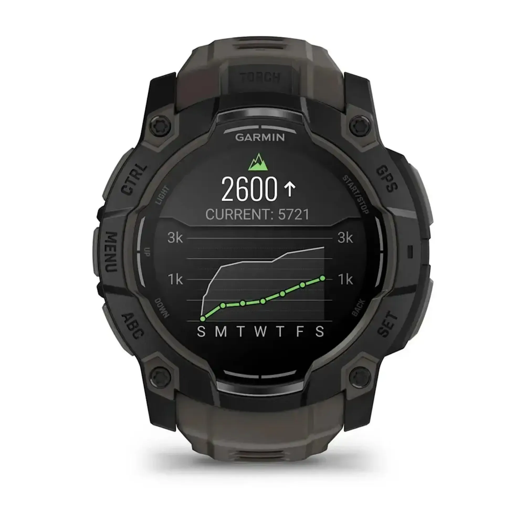 Смарт-годинник Garmin Instinct 3 (50 мм) AMOLED чорний/вугільний - 8 - Robinzon.ua