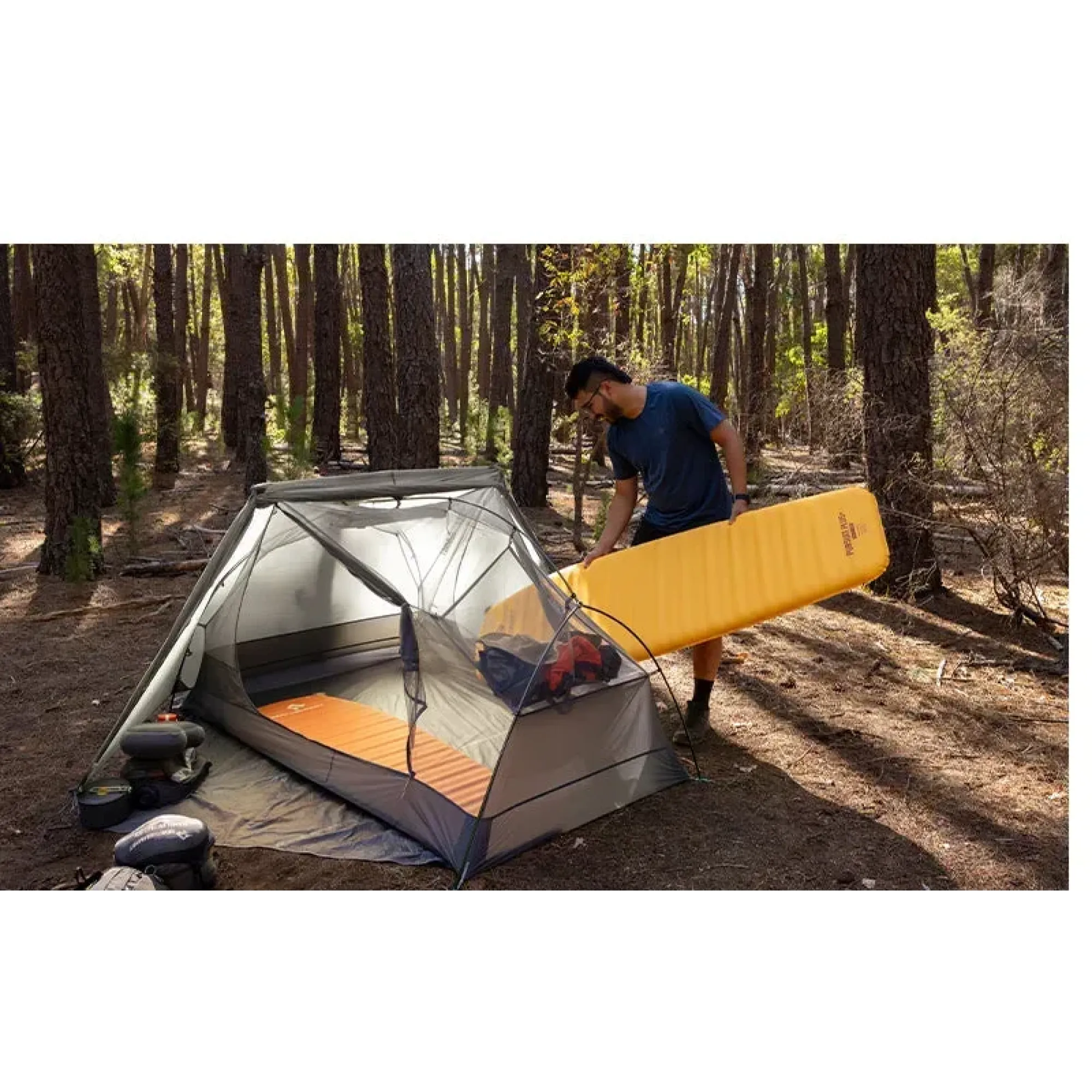 Коврик самонадувной Sea to Summit Pursuit Plus SI Mat, Zinnia Orange, Regular Rectang Wide, 183х64х7.5см (STS ASL053081-310603) - 7 - Robinzon.ua