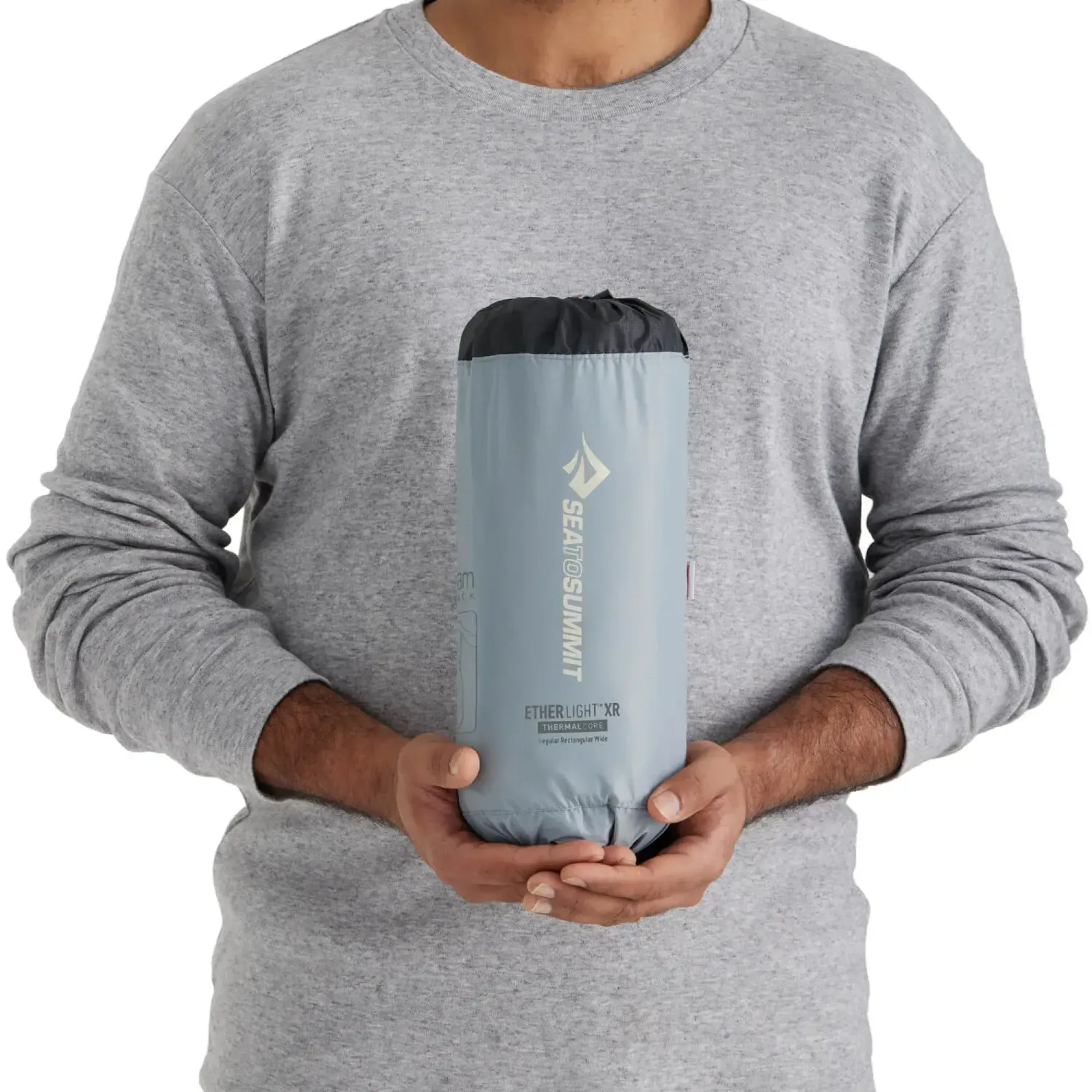 Килимок надувний Sea to Summit Ether Light XR Insulated ASC Mat, Dark Gray, Regular Rectang Wide, 183х64х10см (STS ASL051152-291703) - 4 - Robinzon.ua