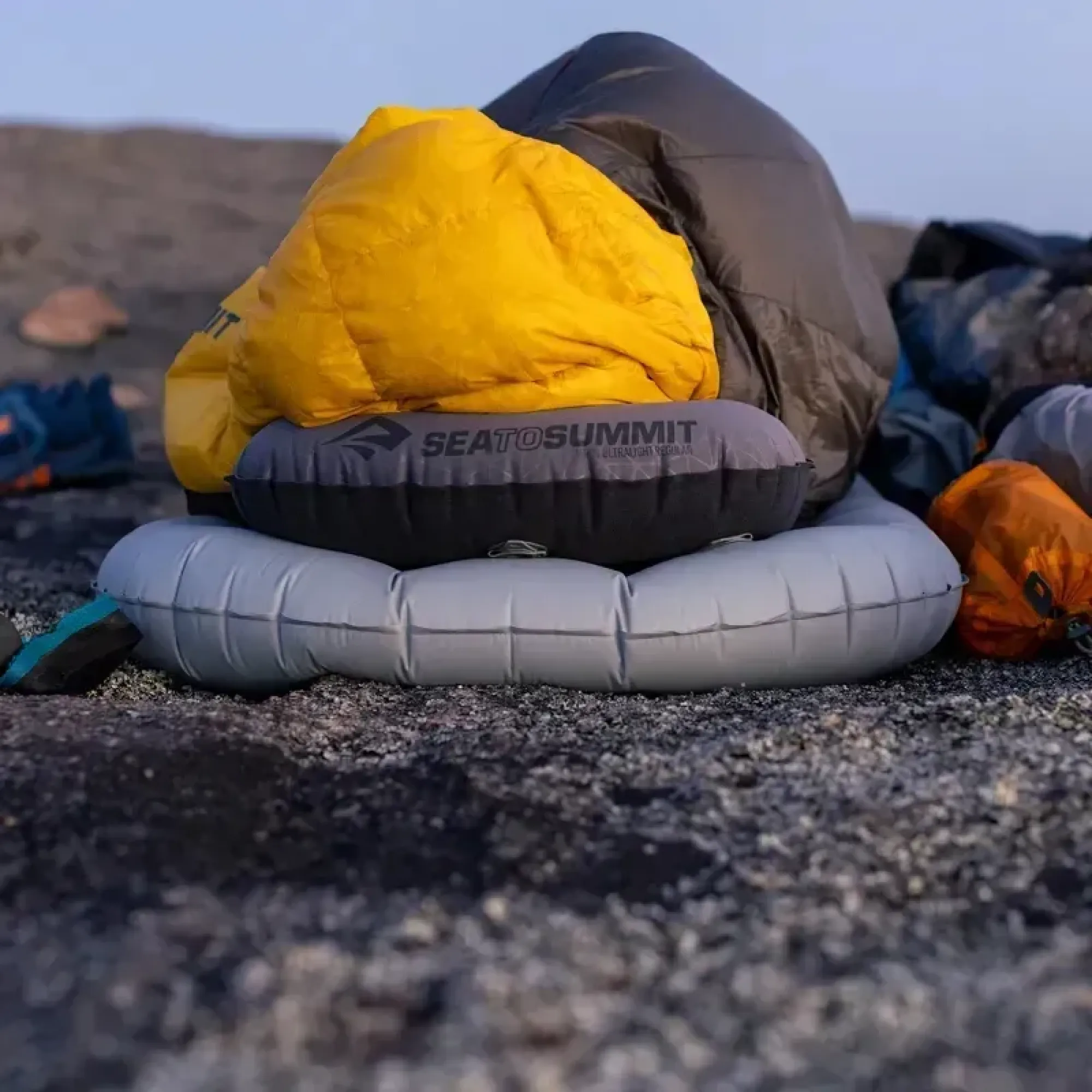 Коврик надувной Sea to Summit Ether Light XR Insulated ASC Mat, Dark Gray, Large Rectangular, 198х64х10см (STS ASL051152-321705) - 5 - Robinzon.ua