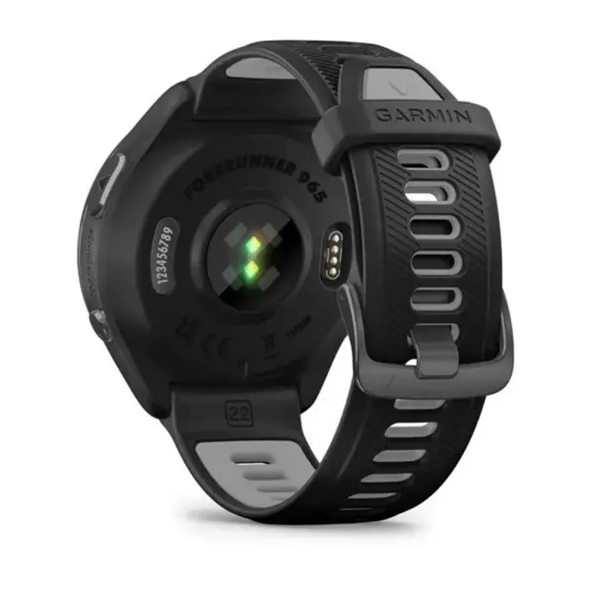 Смарт-годинник Garmin Forerunner 965 з карбоново-сірим титановим безелем, чорним корпусом та чорно-сірим силіконовим ремінцем - 6 - Robinzon.ua