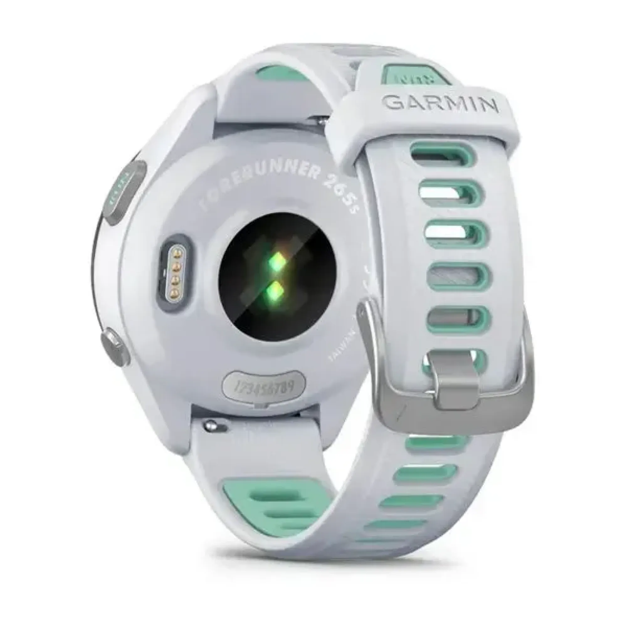 Смарт-годинник Garmin Forerunner 265s з чорним безелем, білим корпусом та біло-неотропік силіконовим ремінцем - 6 - Robinzon.ua