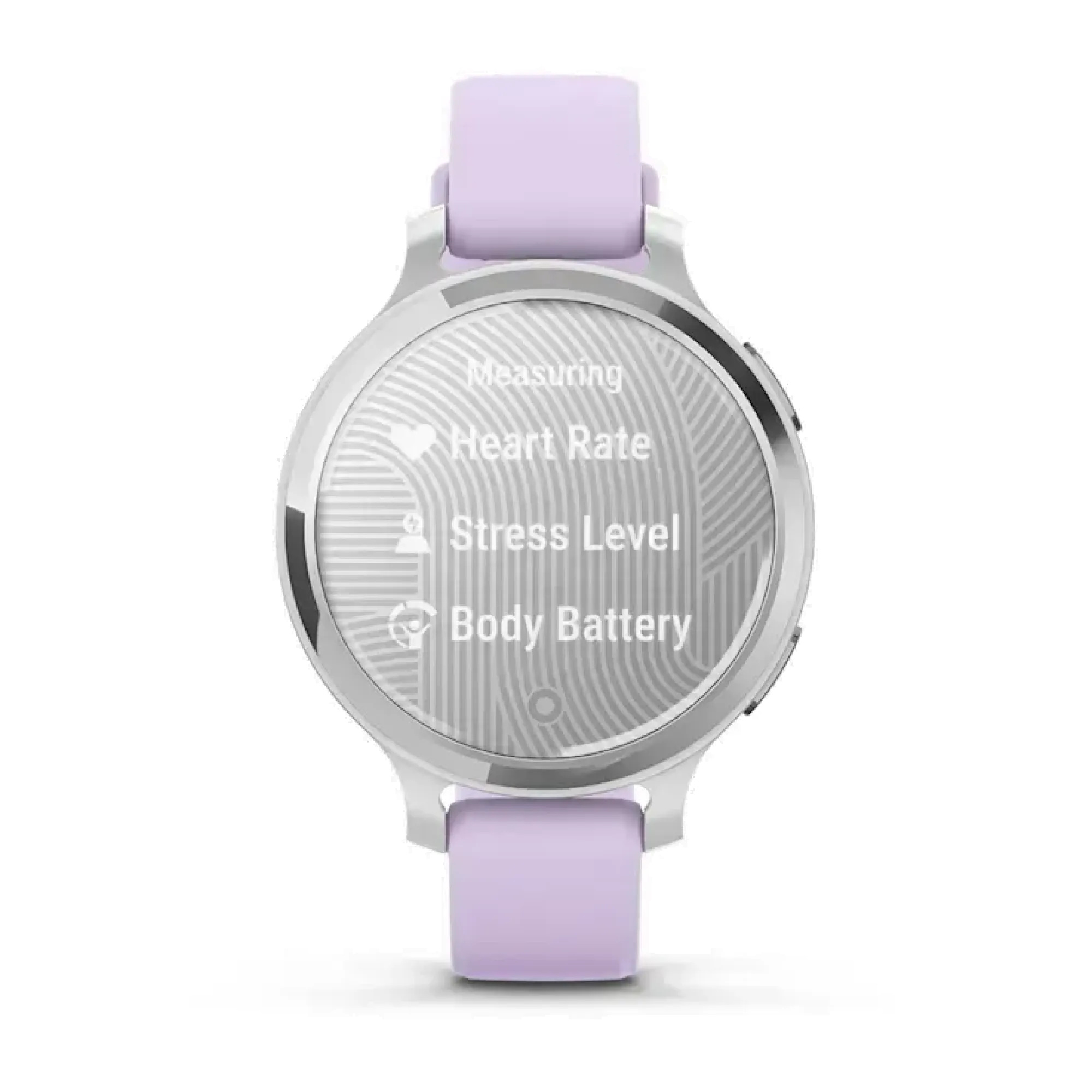 Смарт-годинник Garmin Lily 2 Active сріблястий із силіконовим ремінцем кольору фіолетовий жасмин - 3 - Robinzon.ua
