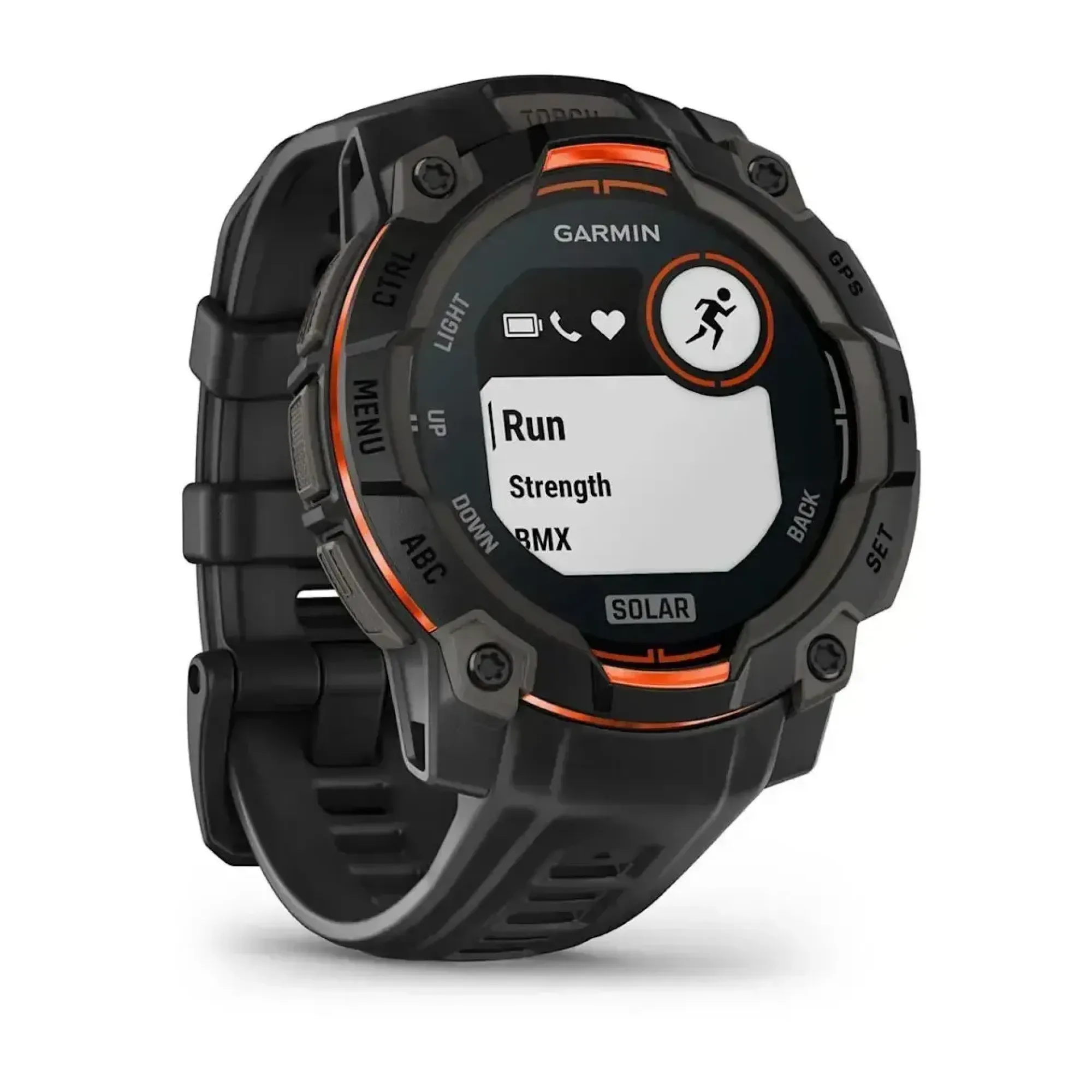 Смарт-часы Garmin Instinct 3 (45 мм) Solar черные - 2 - Robinzon.ua