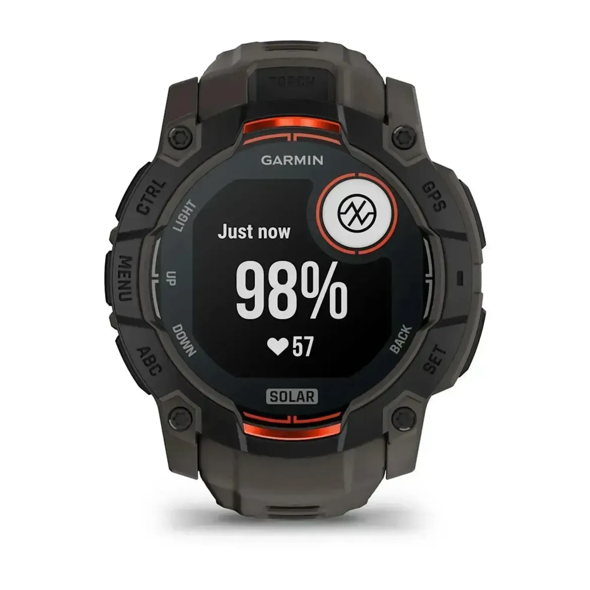 Смарт-часы Garmin Instinct 3 (50 мм) Solar черные/угольные - 8 - Robinzon.ua