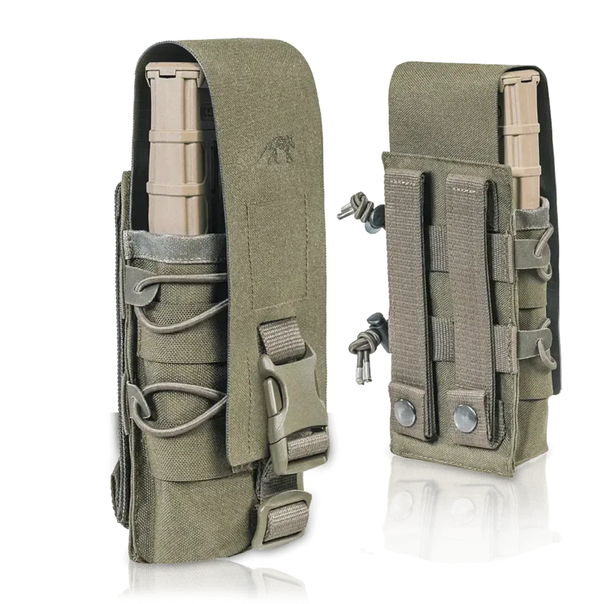 Подсумок для магазинов автомата Tasmanian Tiger SGL Mag Pouch MKII IRR, Stone Grey Olive (TT 7077.332) - 4 - Robinzon.ua