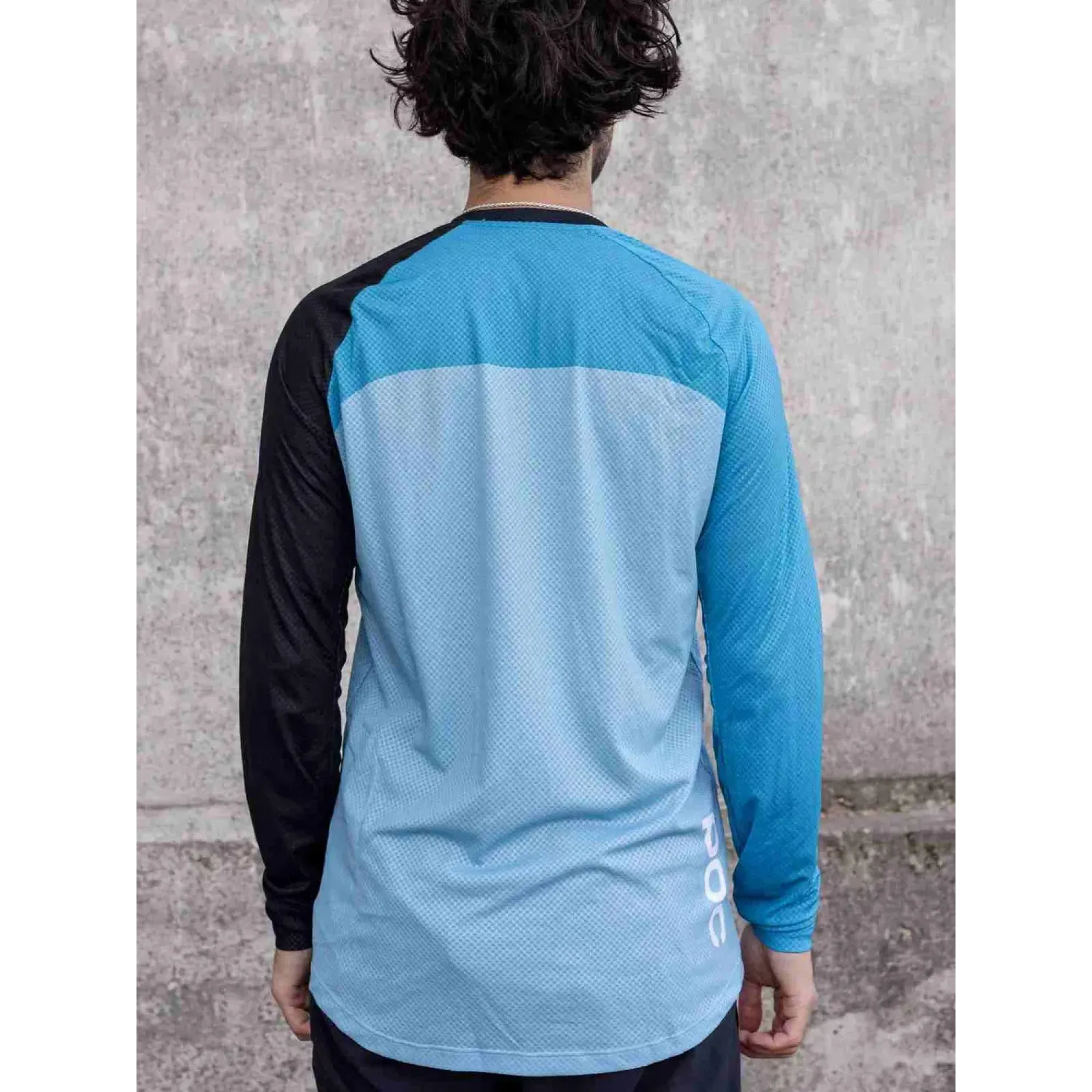 Джерси POC MTB Pure LS Jersey, Uranium Black/Basalt Blue/Lt Basalt Blue, S (PC 528448321SML1) - 5 Джерси POC MTB Pure LS Jersey, Uranium Black/Basalt Blue/Lt Basalt Blue, S (PC 528448321SML1) - 5 - Robinzon.ua