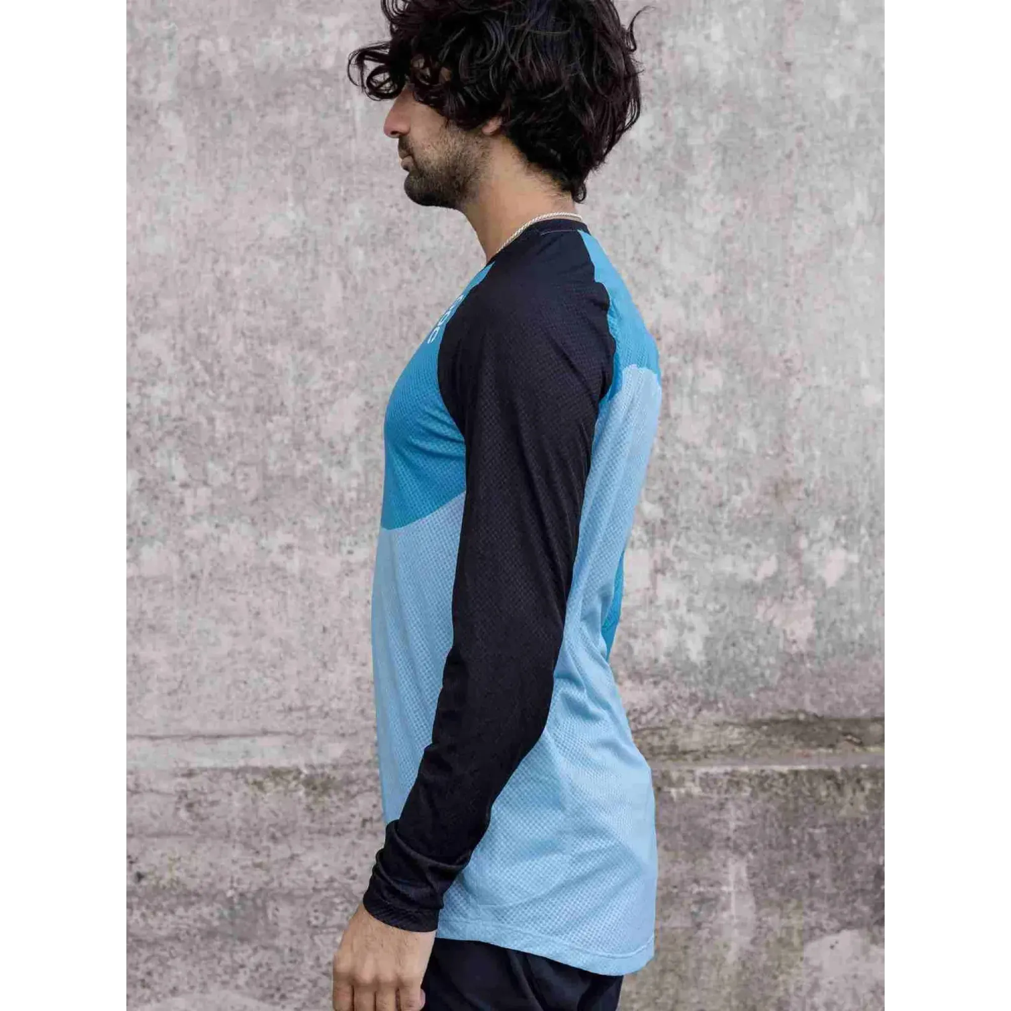 Джерсі POC MTB Pure LS Jersey, Lt Fluorite Green/Sylvanite Grey/Alloy Grey, S (PC 528448320SML1) - 4 - Robinzon.ua