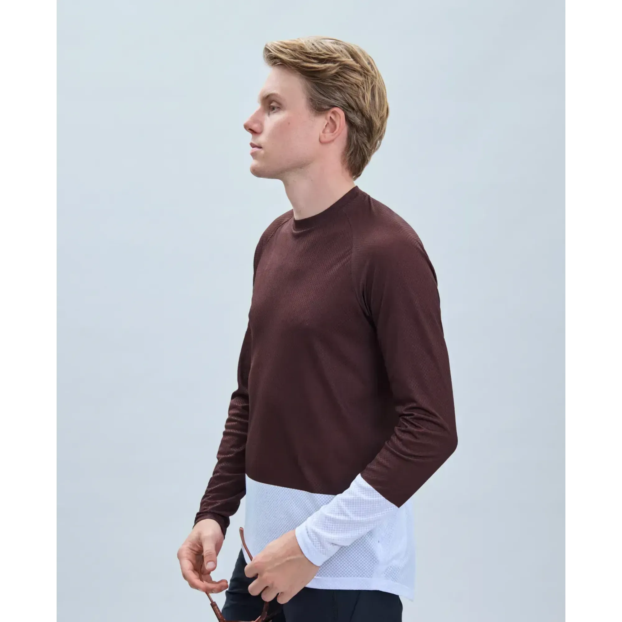 Джерси мужское с длинным рукавом POC MTB Pure LS Jersey, Axinite Brown/Hydrogen White, M (PC 528448514MED1) - 3 - Robinzon.ua