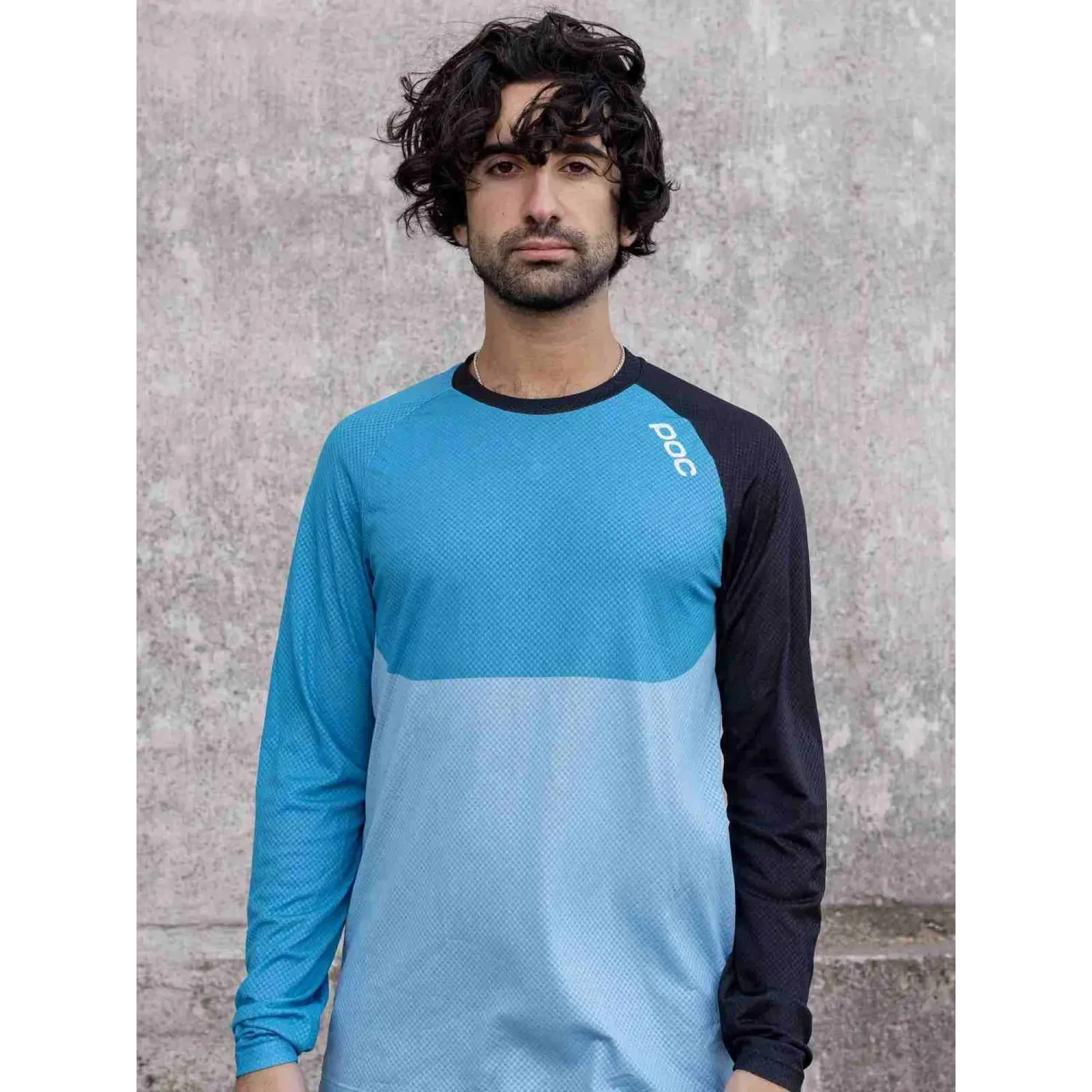 Джерси мужское с длинным рукавом POC MTB Pure LS Jersey, Axinite Brown/Hydrogen White, M (PC 528448514MED1) - 6 - Robinzon.ua