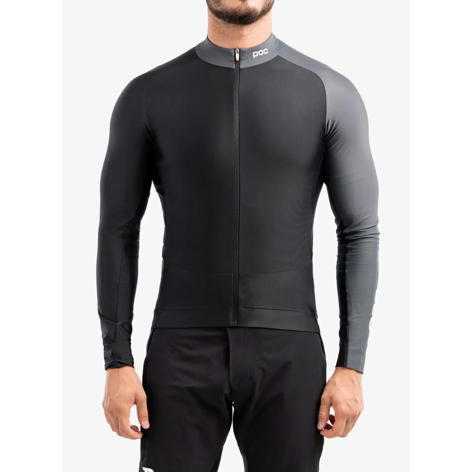 Джерсі чоловіче POC Essential Road Mid LS Jersey, Uranium Black/Sylvanite Grey, S (PC 582108288SML1) - 3 - Robinzon.ua