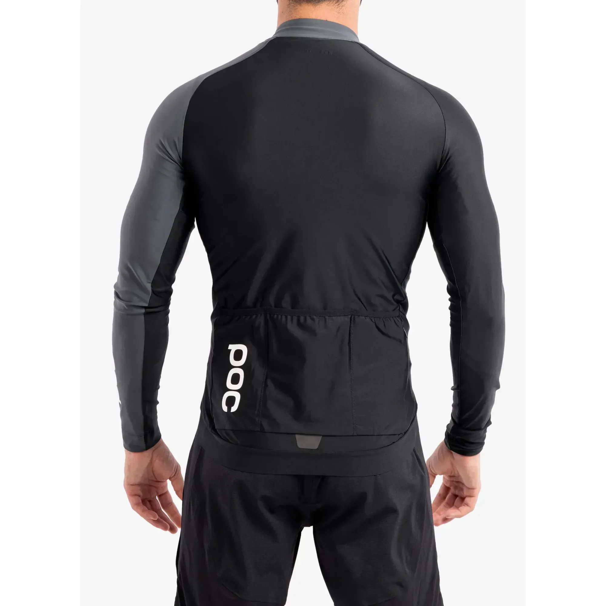 Джерсі чоловіче POC Essential Road Mid LS Jersey, Uranium Black/Sylvanite Grey, S (PC 582108288SML1) - 6 - Robinzon.ua