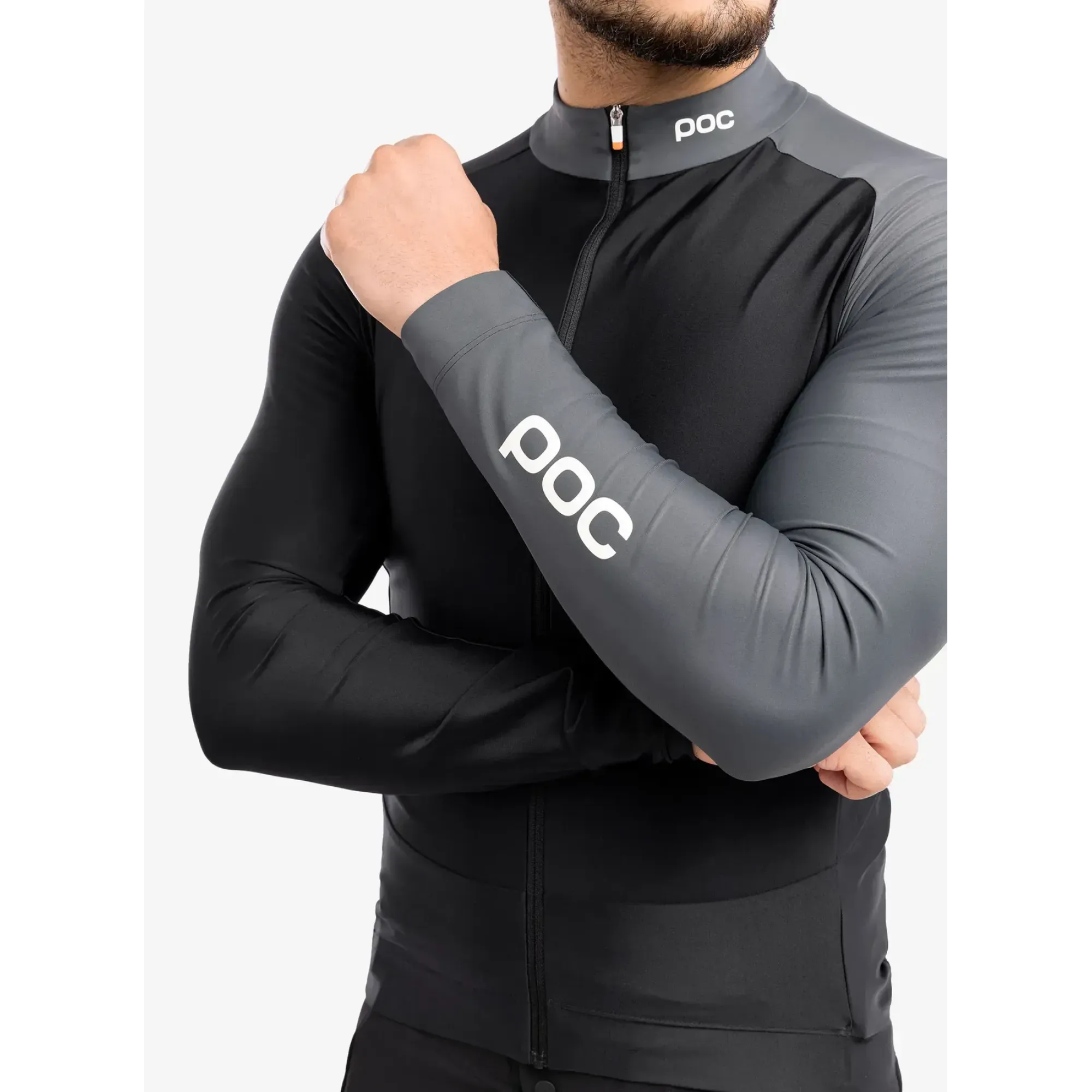 Джерсі чоловіче POC Essential Road Mid LS Jersey, Uranium Black/Sylvanite Grey, S (PC 582108288SML1) - 8 - Robinzon.ua