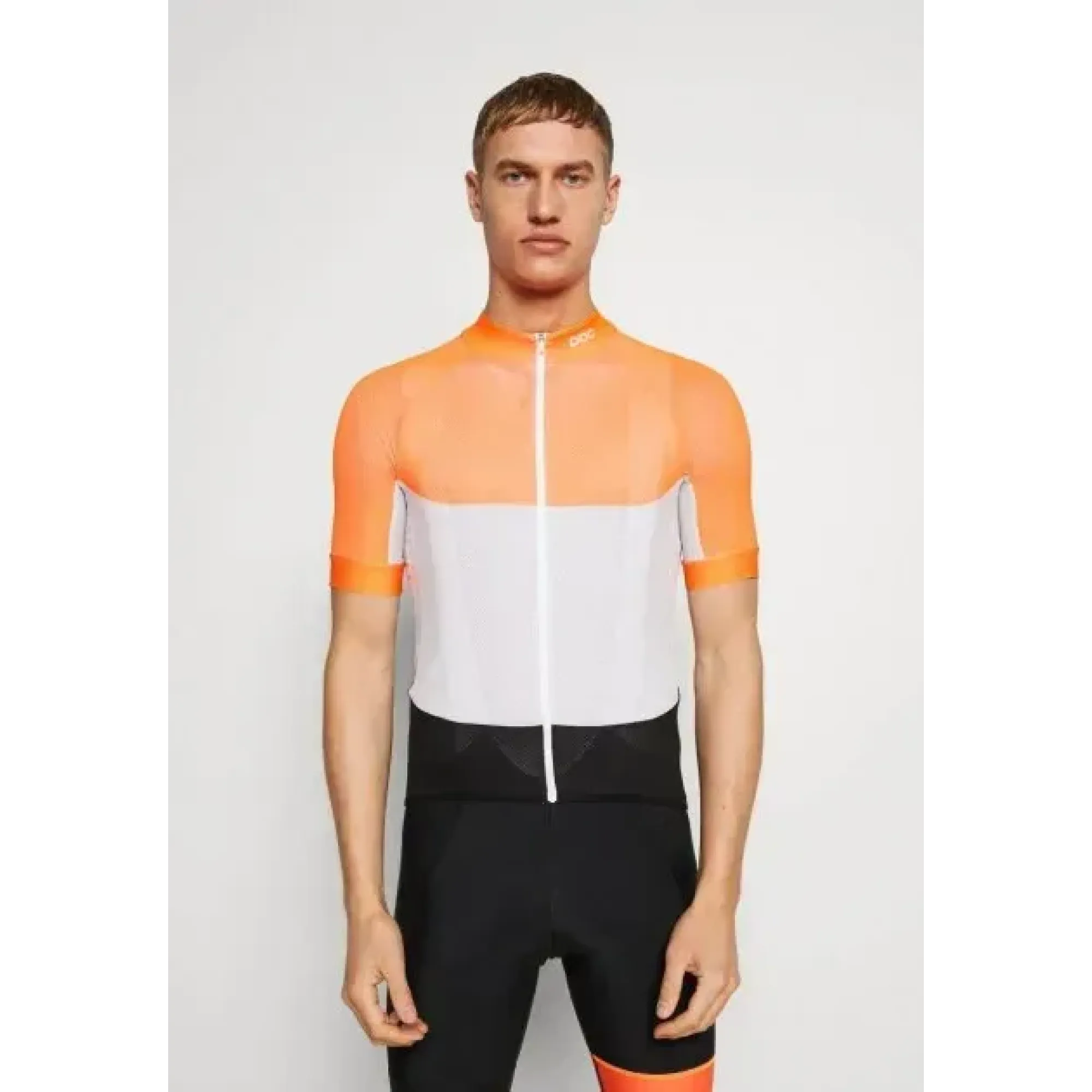 Велоджерсі POC Essential Road Light Jersey, Granite Grey / Zink Orange, S (PC 582128287SML1) - 5 - Robinzon.ua