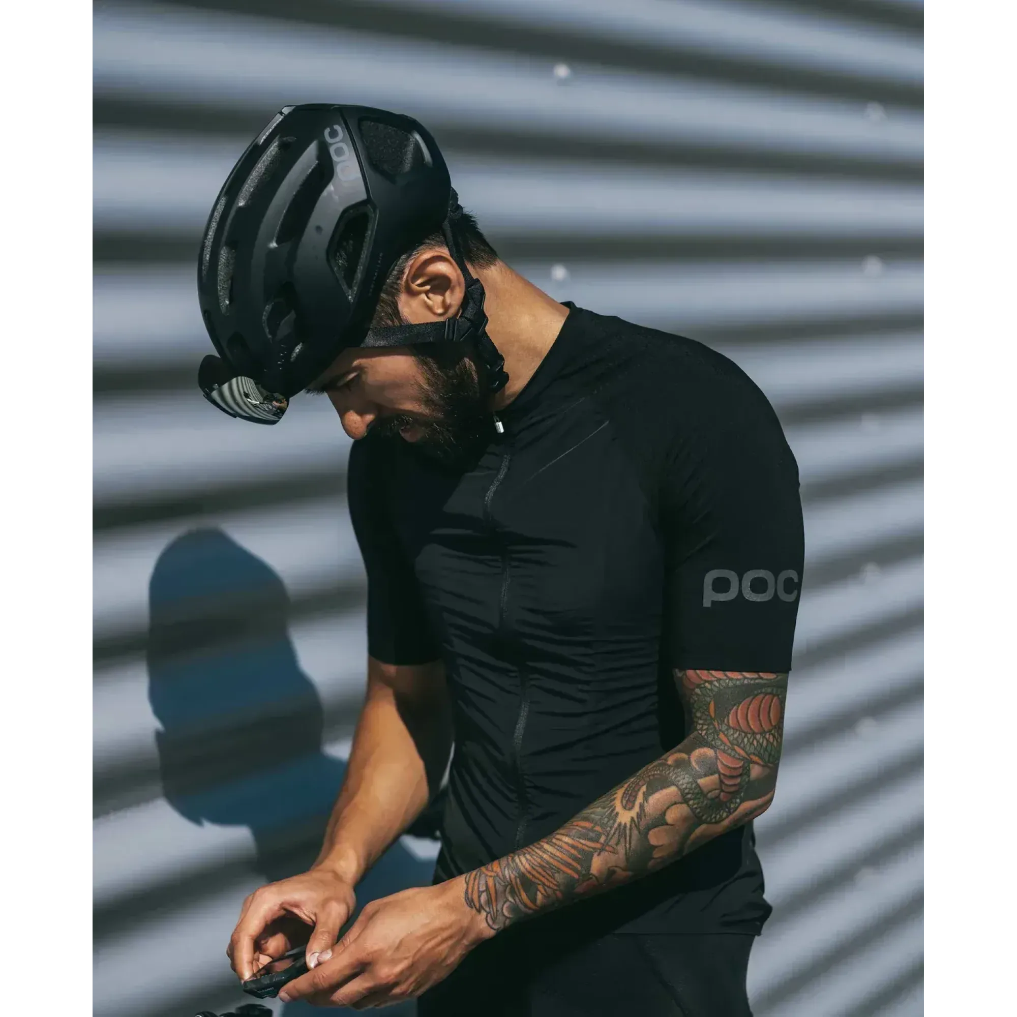 Джерсі чоловіче POC Aero-Lite Road Jersey, Uranium Black, M (PC 551501002MED1) - 3 - Robinzon.ua