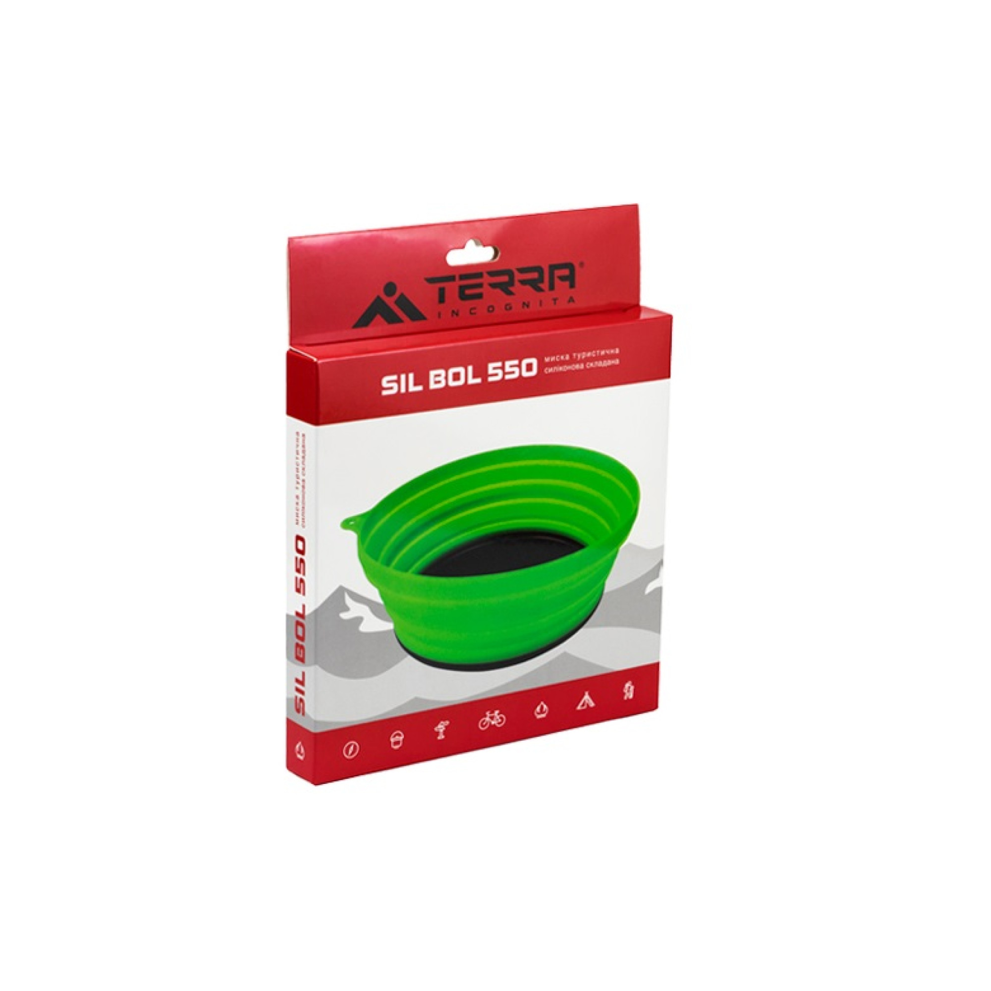 Миска складана Terra Incognita Sil Bol 550 (TI-SILBOL) - 4 - Robinzon.ua