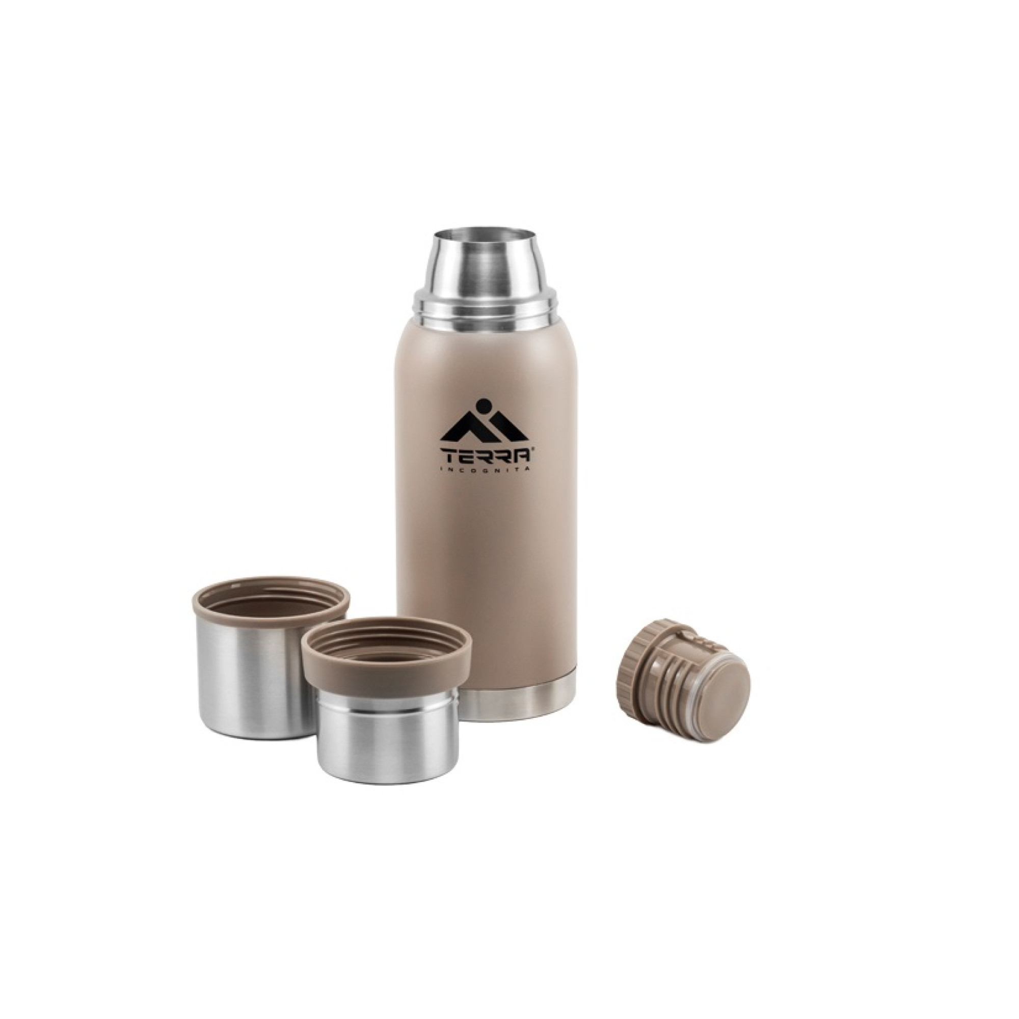 Термос Terra Incognita Duett 1200 Бежевый (TI-DUETT-1200-BI) - 1 - Robinzon.ua