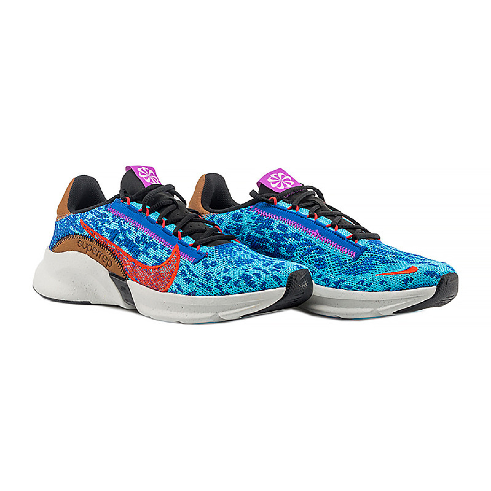 Мужские Кроссовки Nike M NIKE SUPERREP GO 3 NN FK Разноцветный 44 (DH3394-401) - 4 - Robinzon.ua
