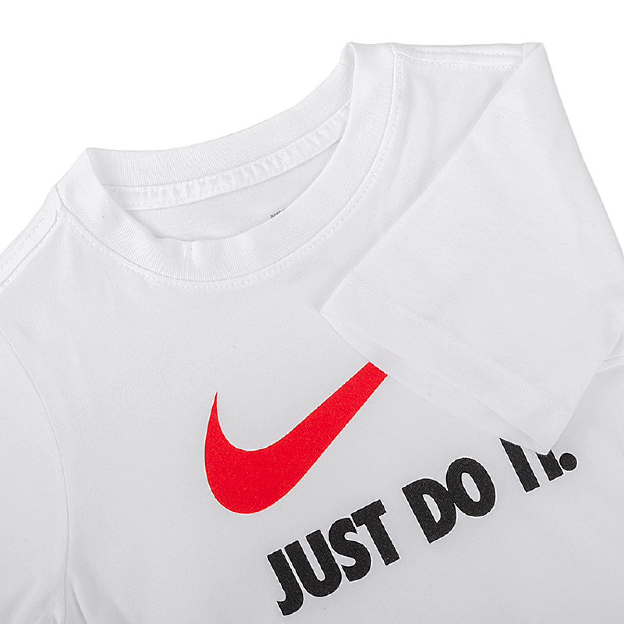 Дитяча Футболка Nike B NSW TEE JDI SWOOSH Сірий XS (AR5249-100 XS) - 2 - Robinzon.ua