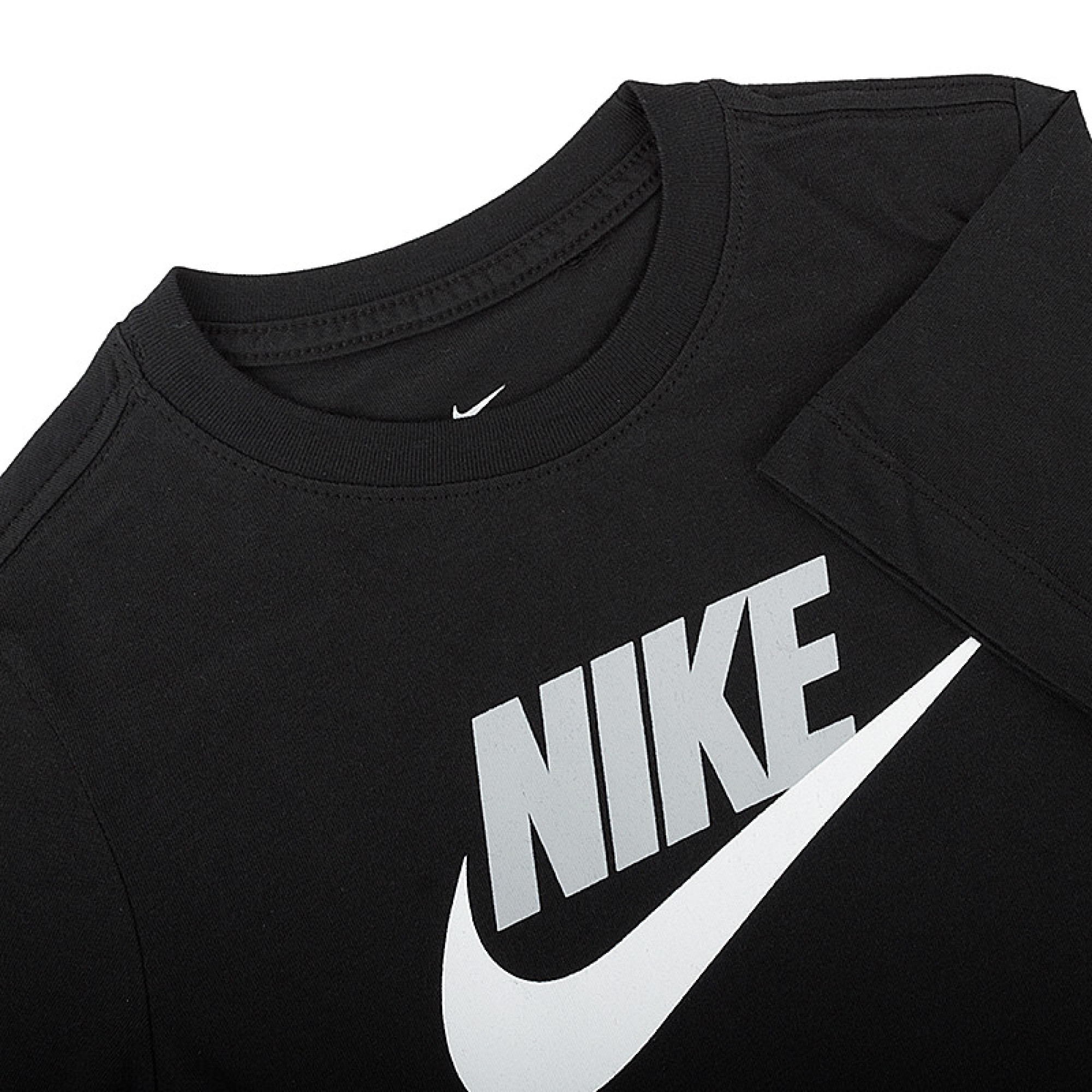 Дитяча Футболка Nike B NSW TEE FUTURA ICON TD Чорний S (AR5252-013 S) - 2 - Robinzon.ua