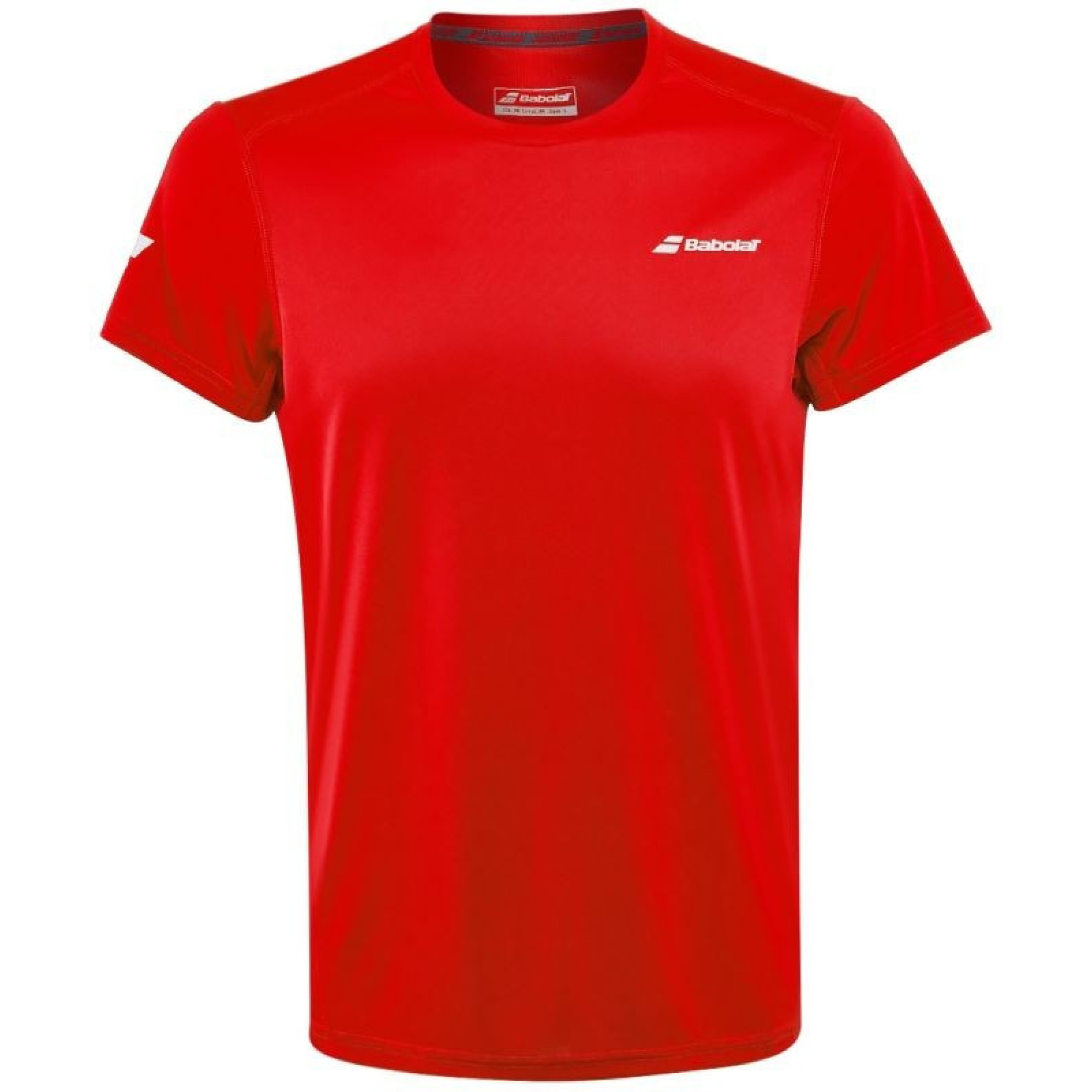 Футболка дит. Babolat Core flag club tee boy fiery red (6-8) 3BS18011/5004 68 - Robinzon.ua