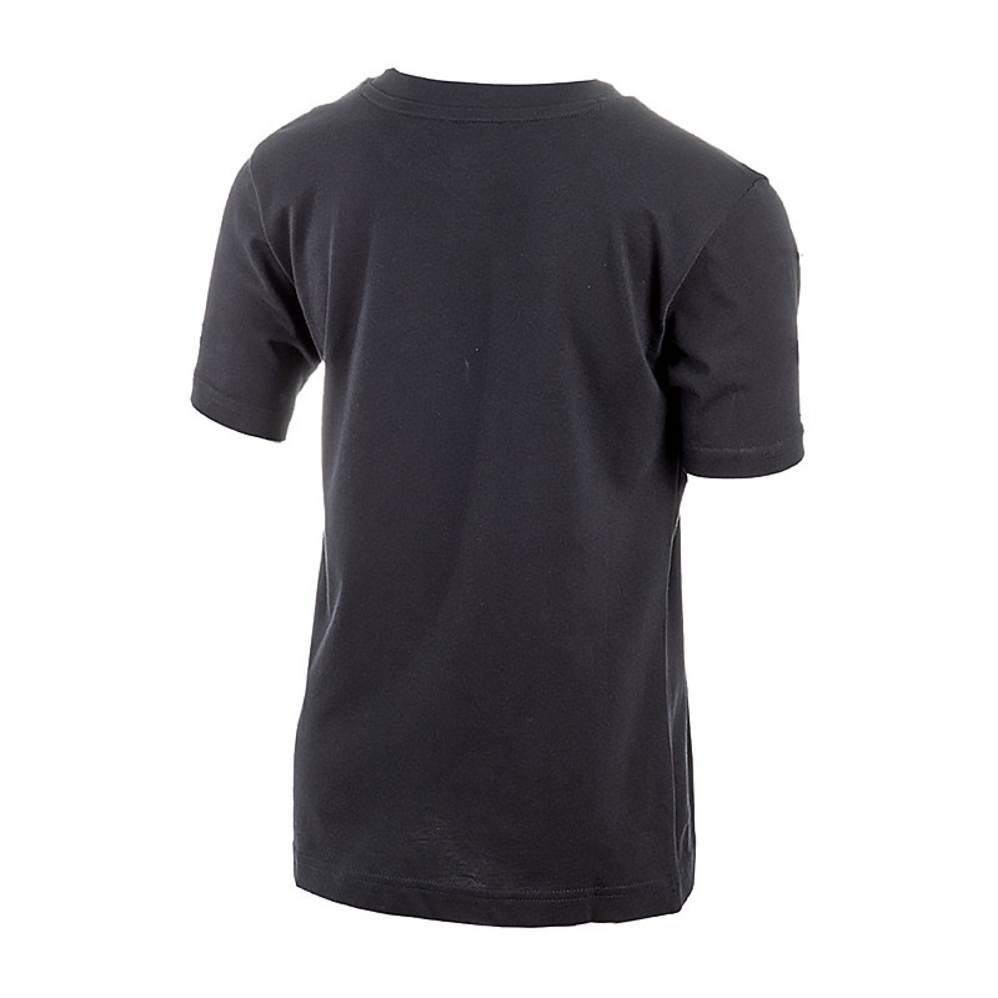 Дитяча Футболка New Balance Essentials Stacked Logo Jersey Чорний S (YT31541BK) - 1 - Robinzon.ua