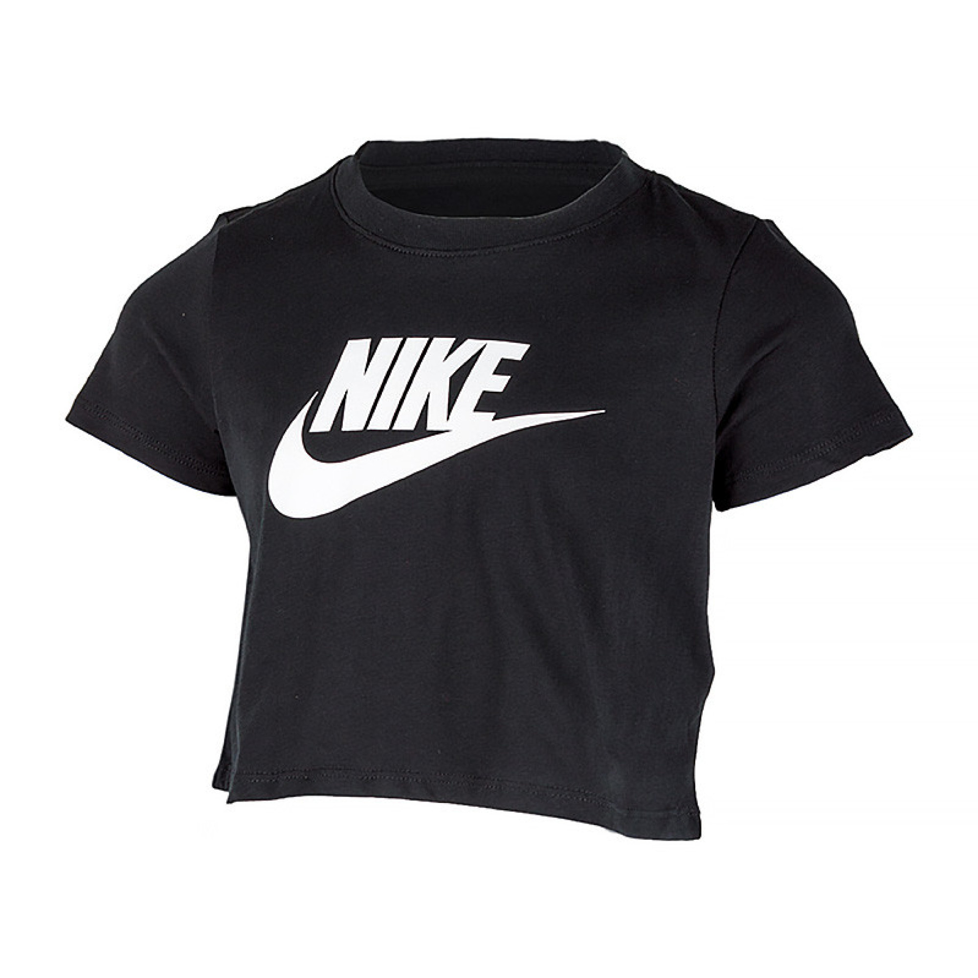 Дитяча Футболка Nike G NSW TEE CROP FUTURA Чорний 122-128 см (7dDA6925-012 122-128 см) - Robinzon.ua