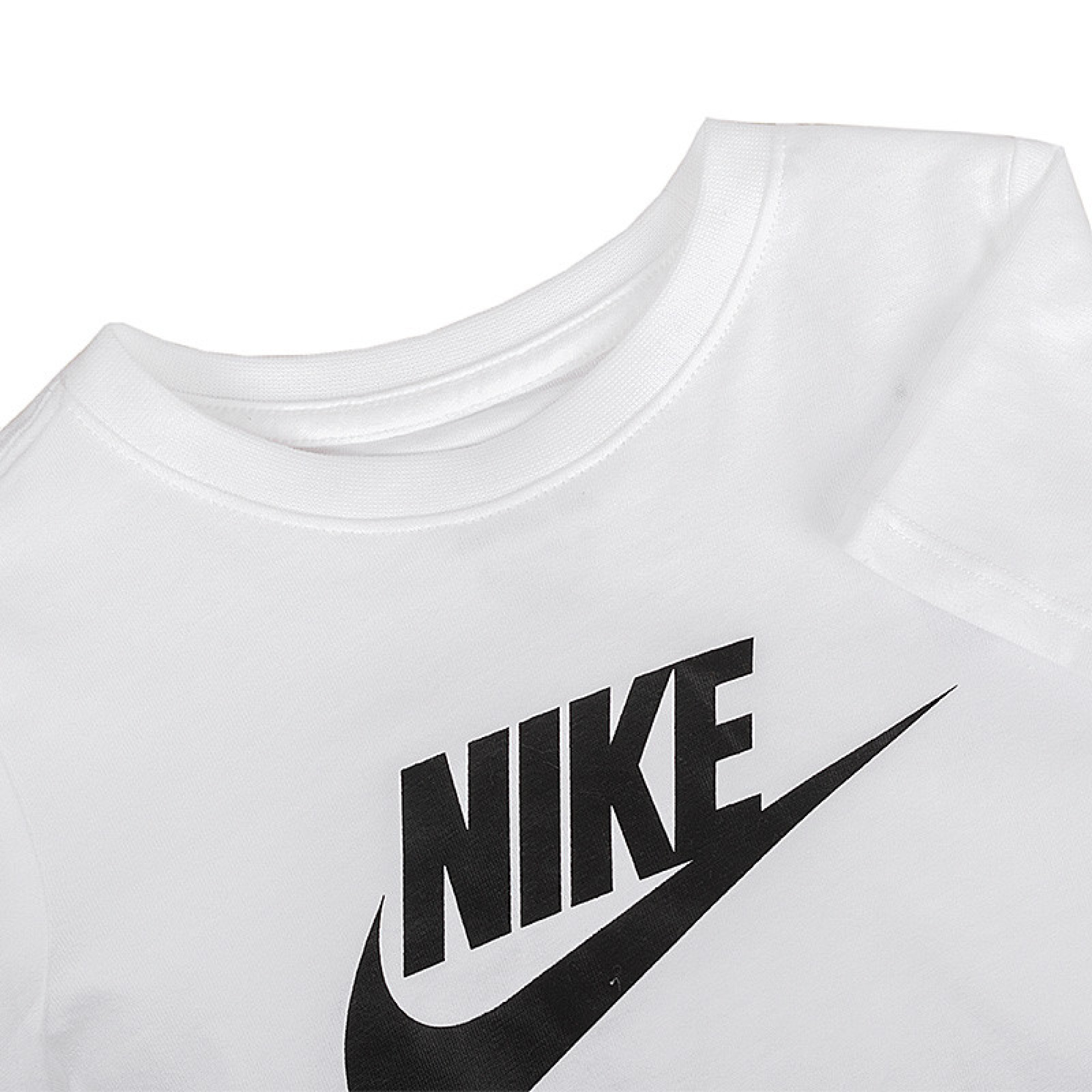 Дитяча Футболка Nike G NSW TEE CROP FUTURA Білий 122-128 (7dDA6925-102 122-128) - 2 - Robinzon.ua