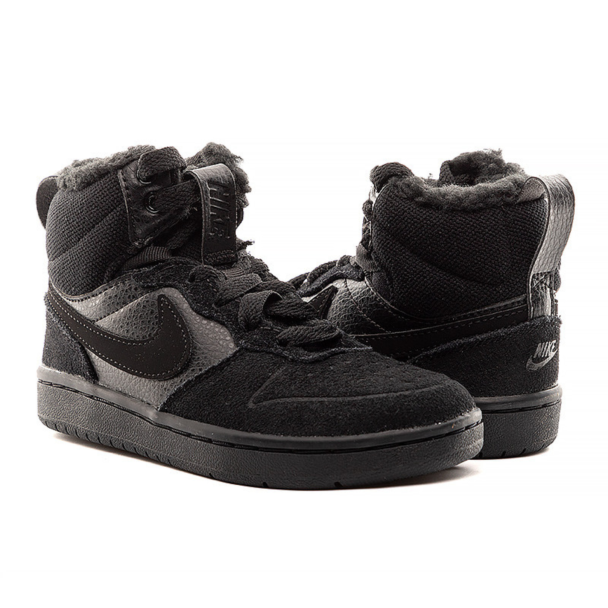 Дитячі Кросівки Nike COURT BOROUGH MID 2 BOOT PS Чорний 28 (7dCQ4026-001 28) - 3 - Robinzon.ua