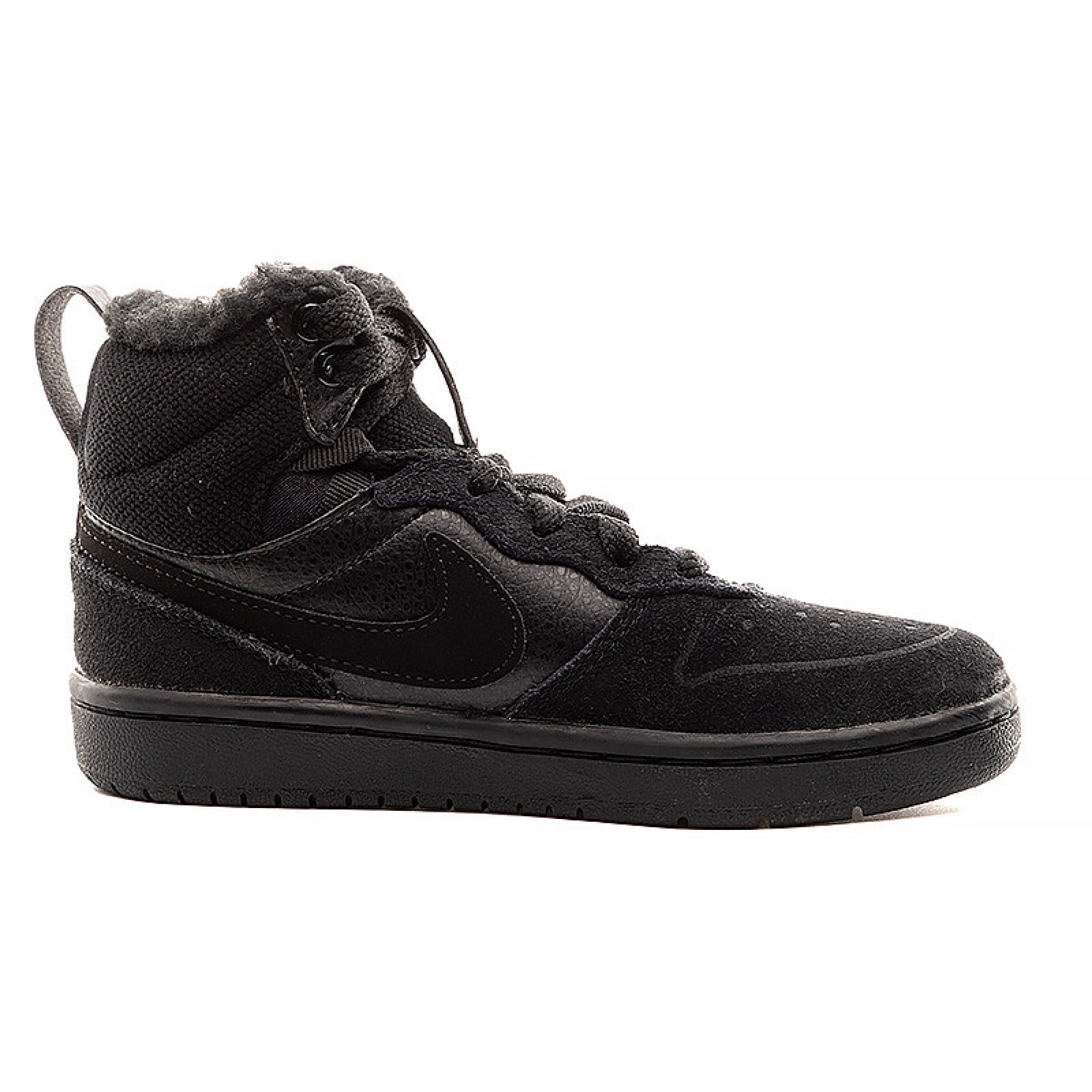 Дитячі Кросівки Nike COURT BOROUGH MID 2 BOOT PS Чорний 28 (7dCQ4026-001 28) - 2 - Robinzon.ua