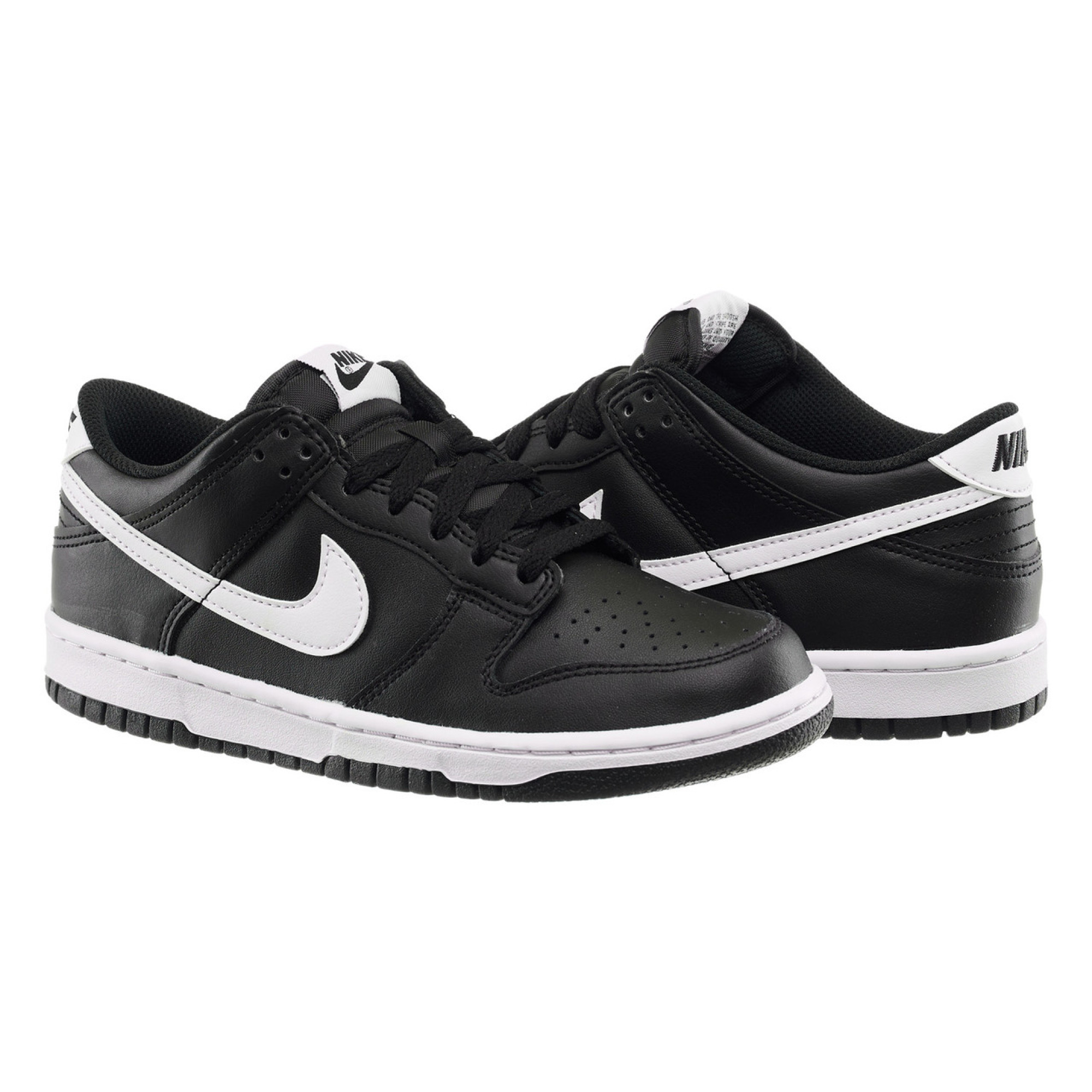 Дитячі Кросівки Nike DUNK LOW Чорний Білий 38 (7dFD1232-001 38) - Robinzon.ua