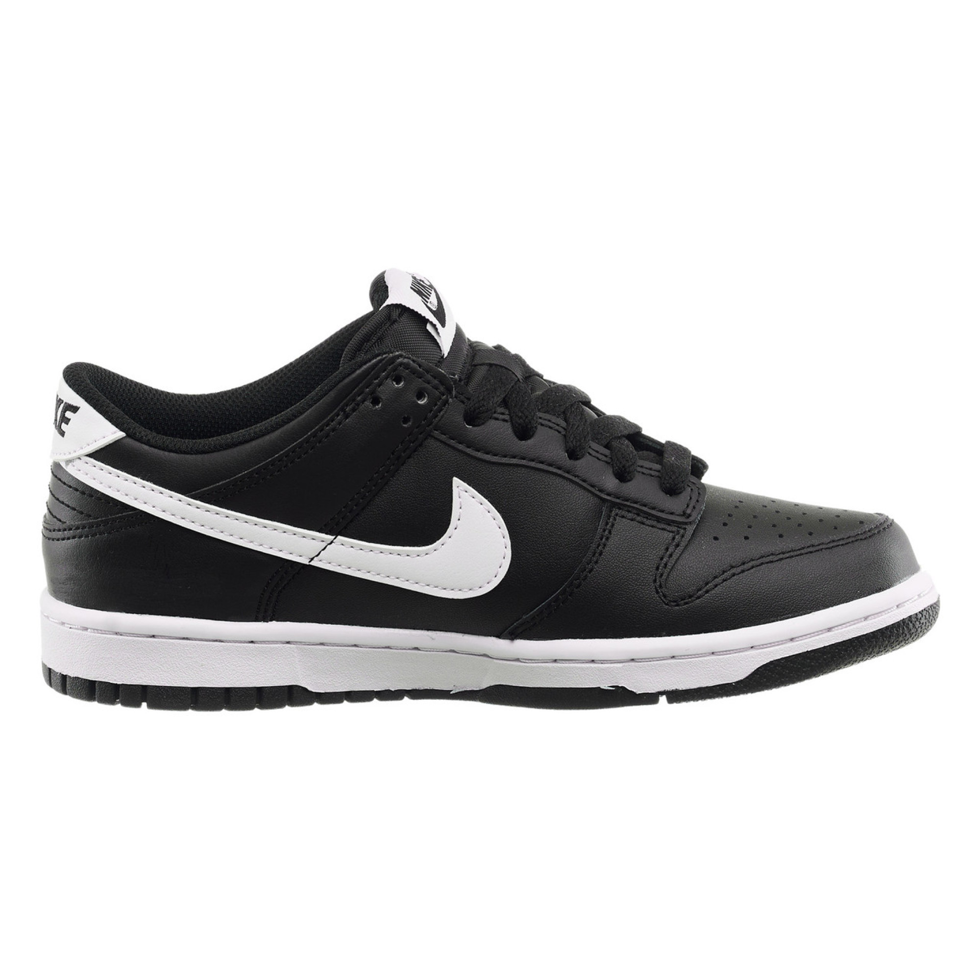 Дитячі Кросівки Nike DUNK LOW Чорний Білий 38 (7dFD1232-001 38) - 2 - Robinzon.ua