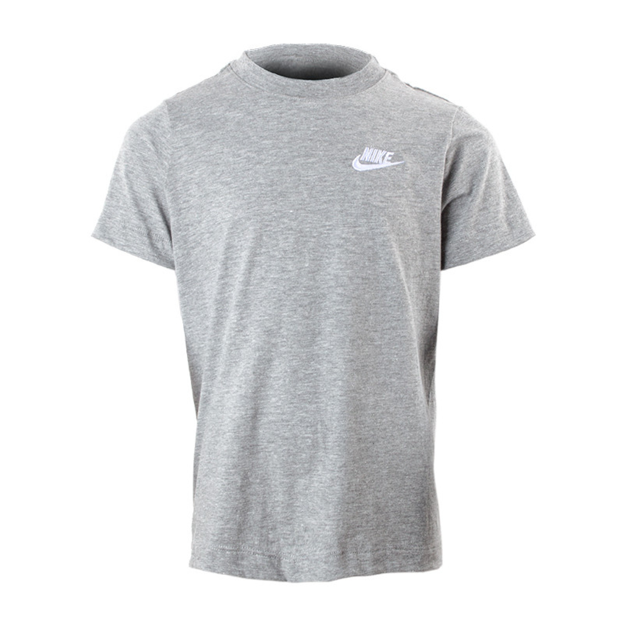 Дитяча Футболка Nike K NSW TEE EMB FUTURA Сірий 128-137 см (7dAR5254-063 128-137 см) - Robinzon.ua